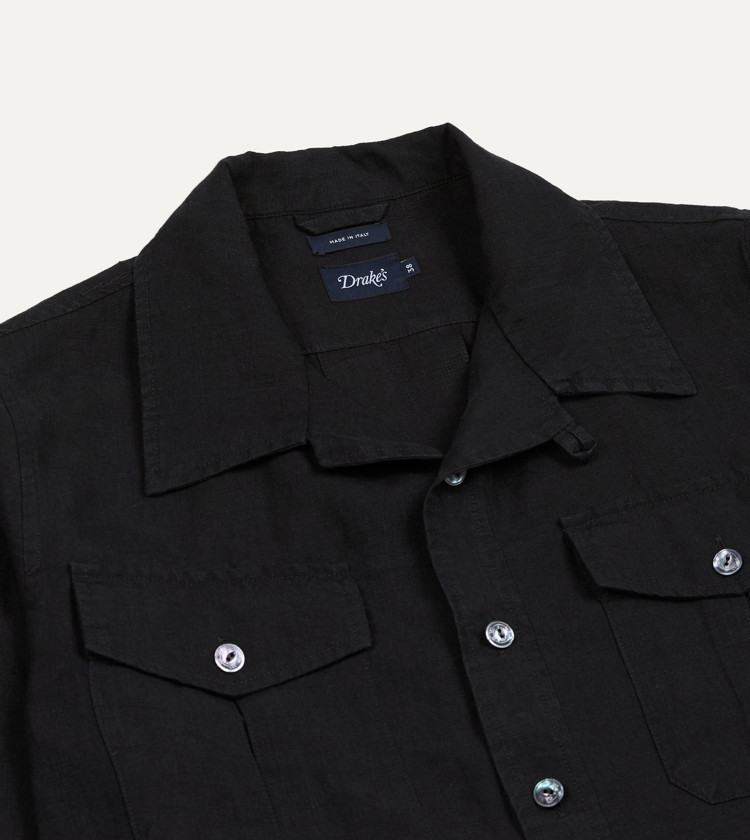 Black Linen Games Tunic