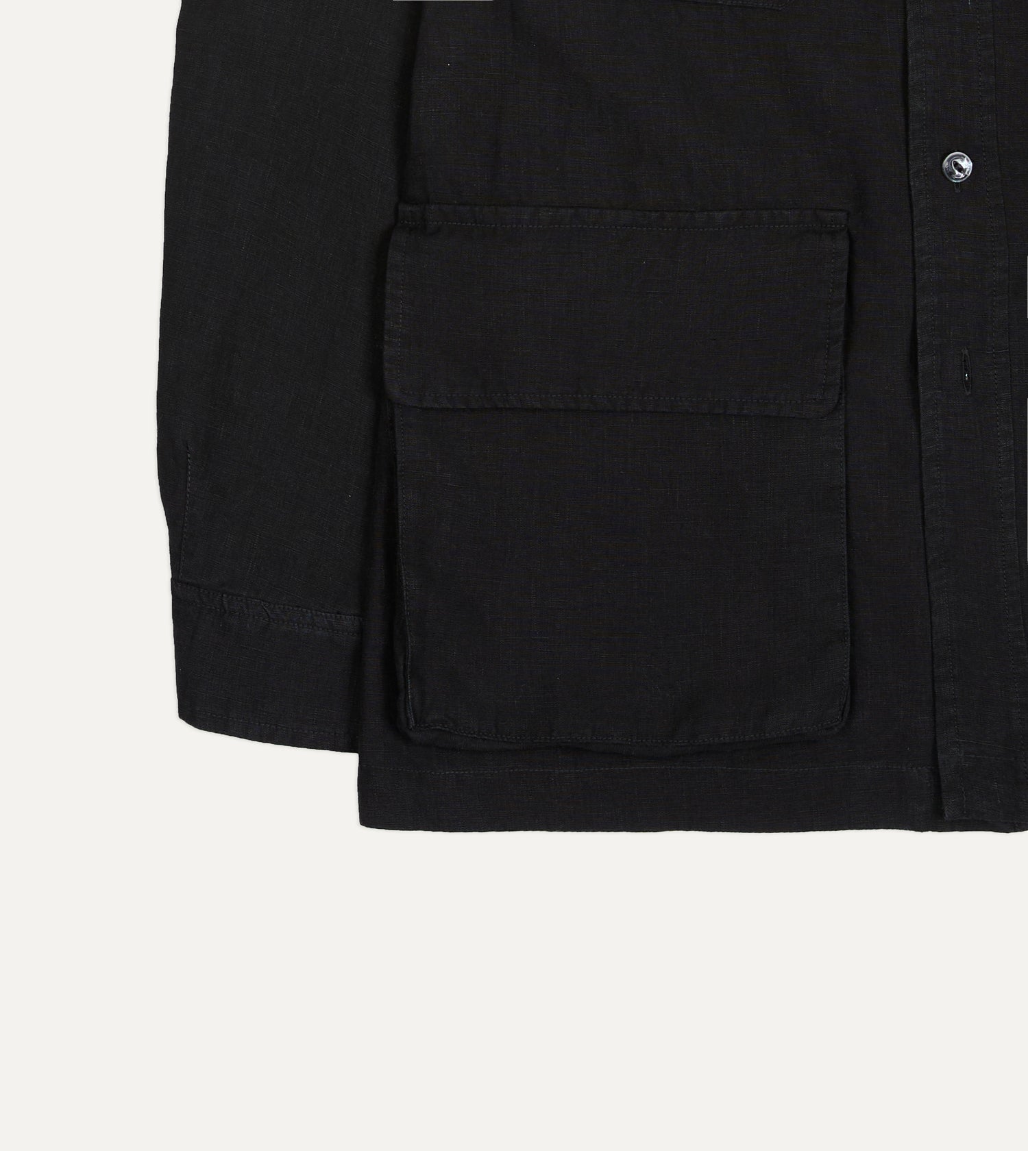 Black Linen Games Tunic