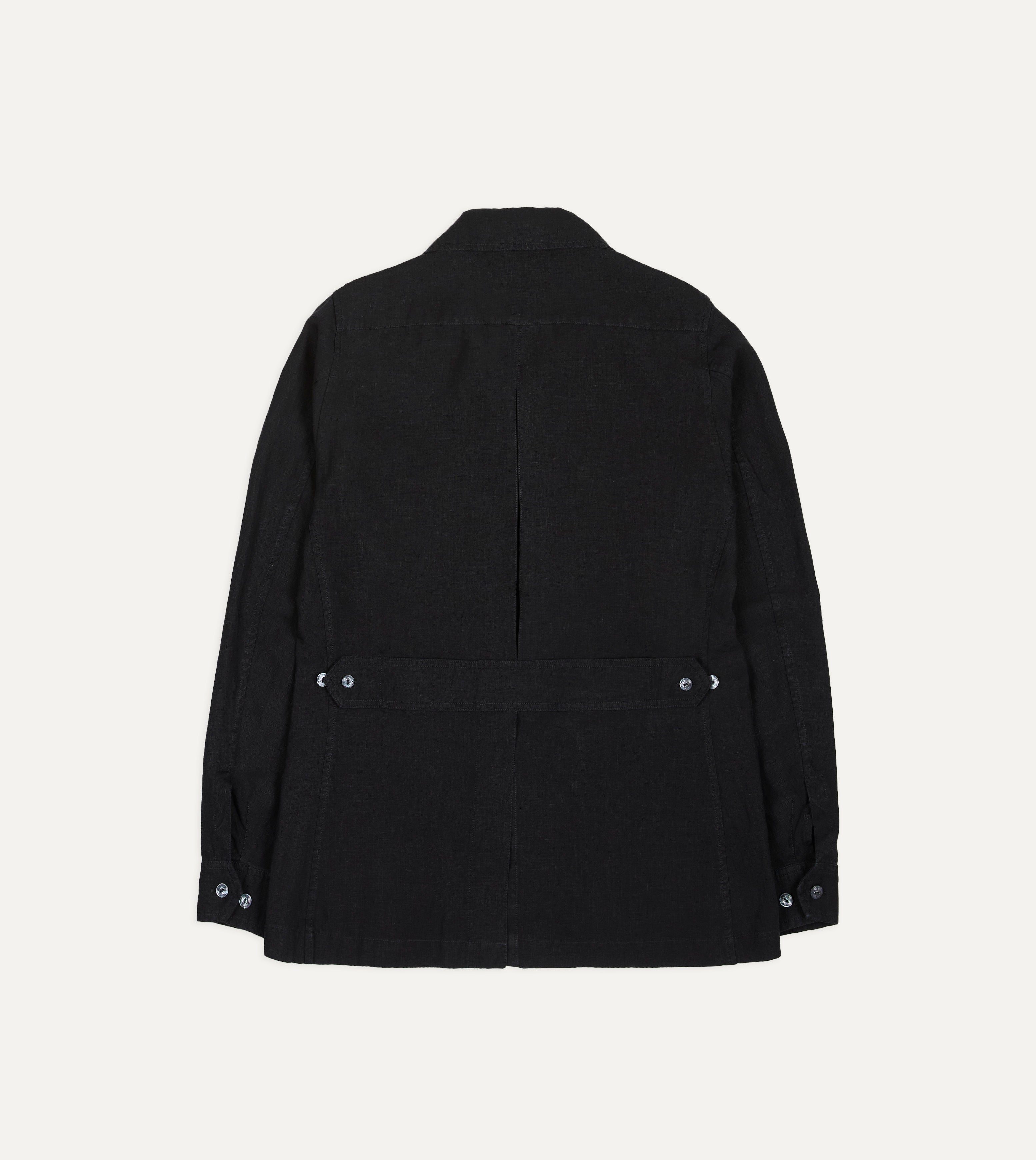 Black Linen Games Tunic