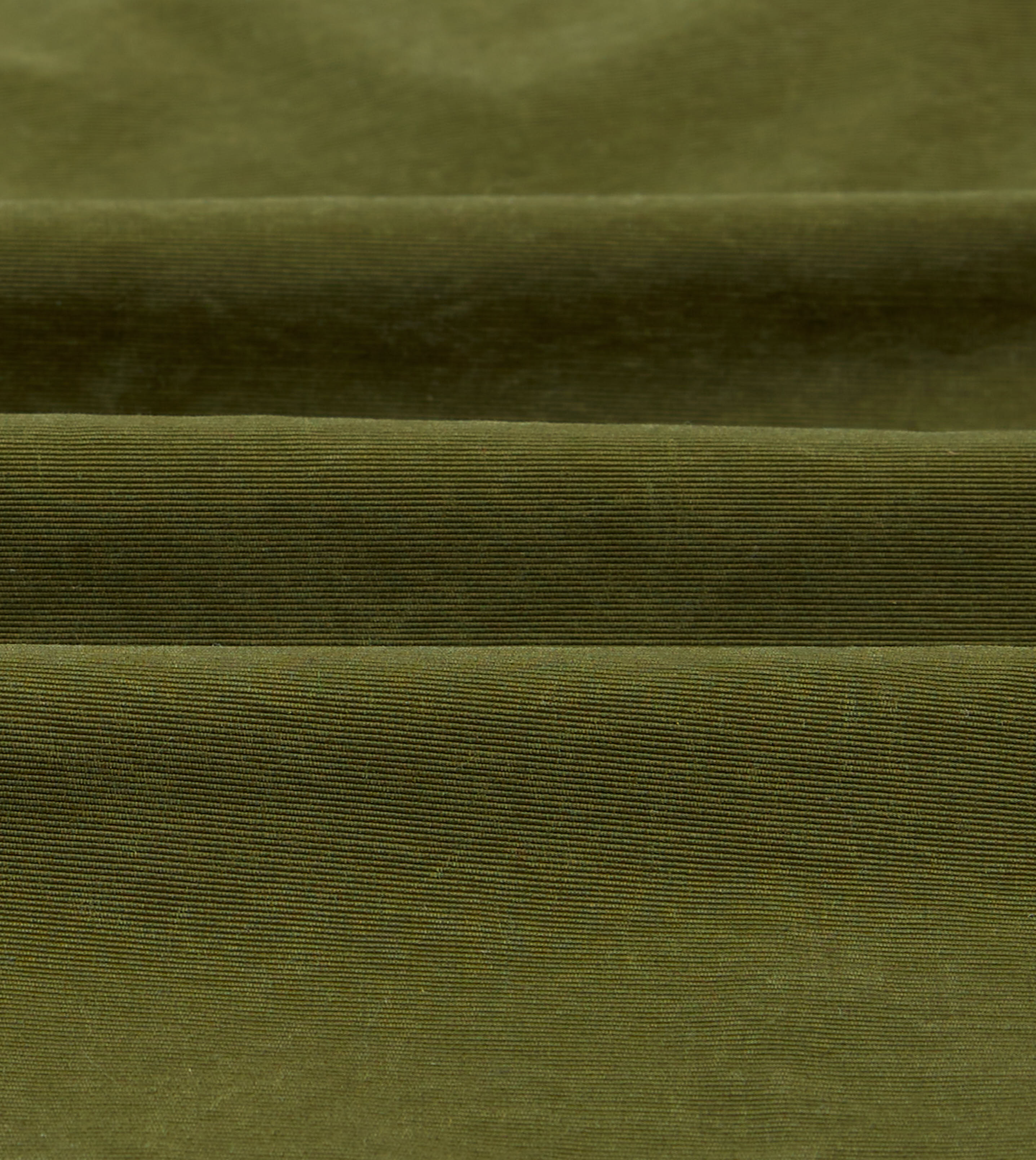 Olive Cotton Blouson Jacket