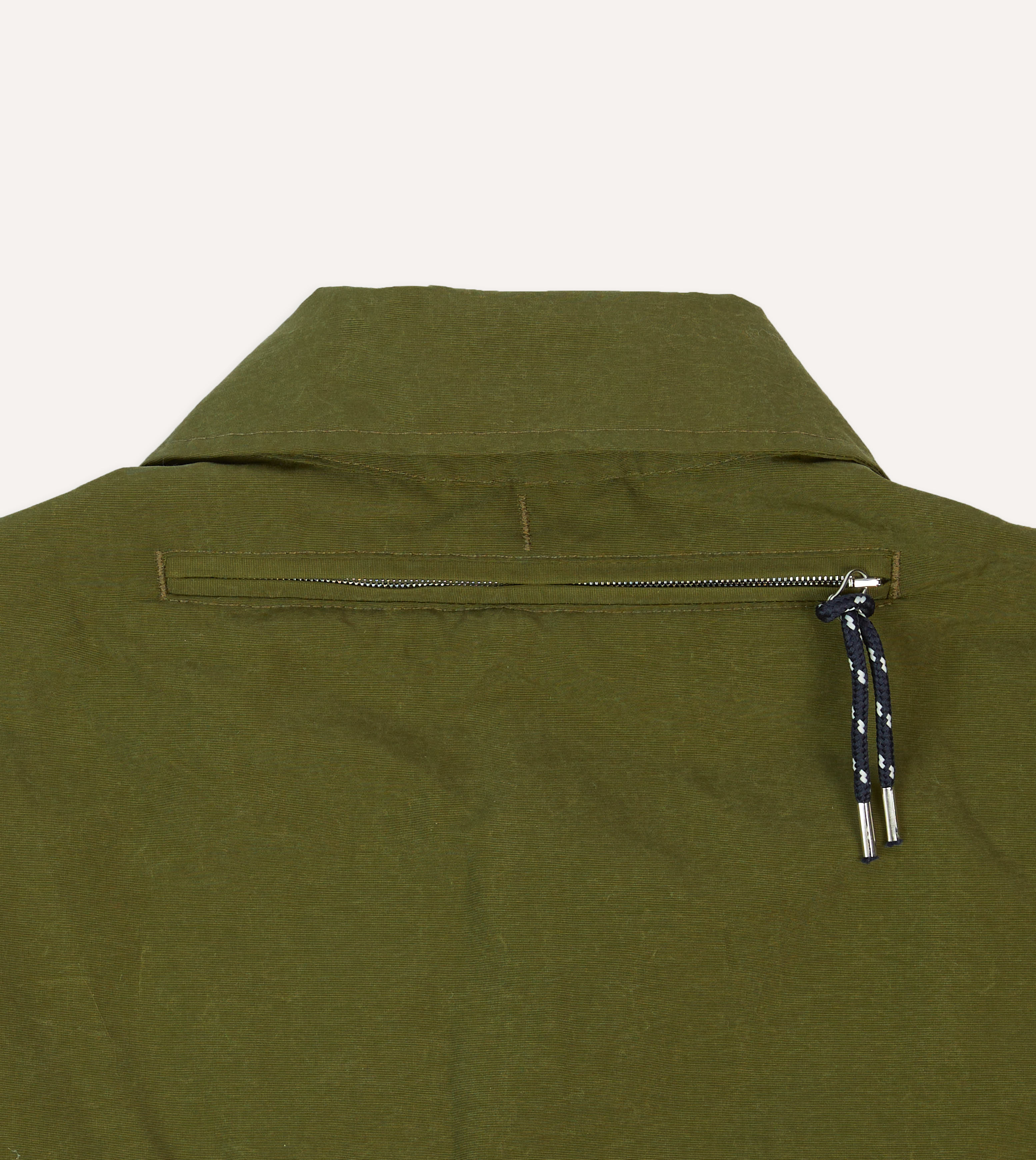 Olive Cotton Blouson Jacket – Drakes US