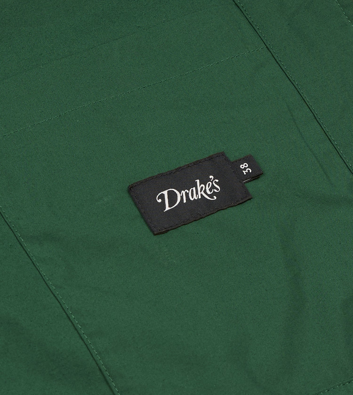 Green Cotton Blouson Jacket