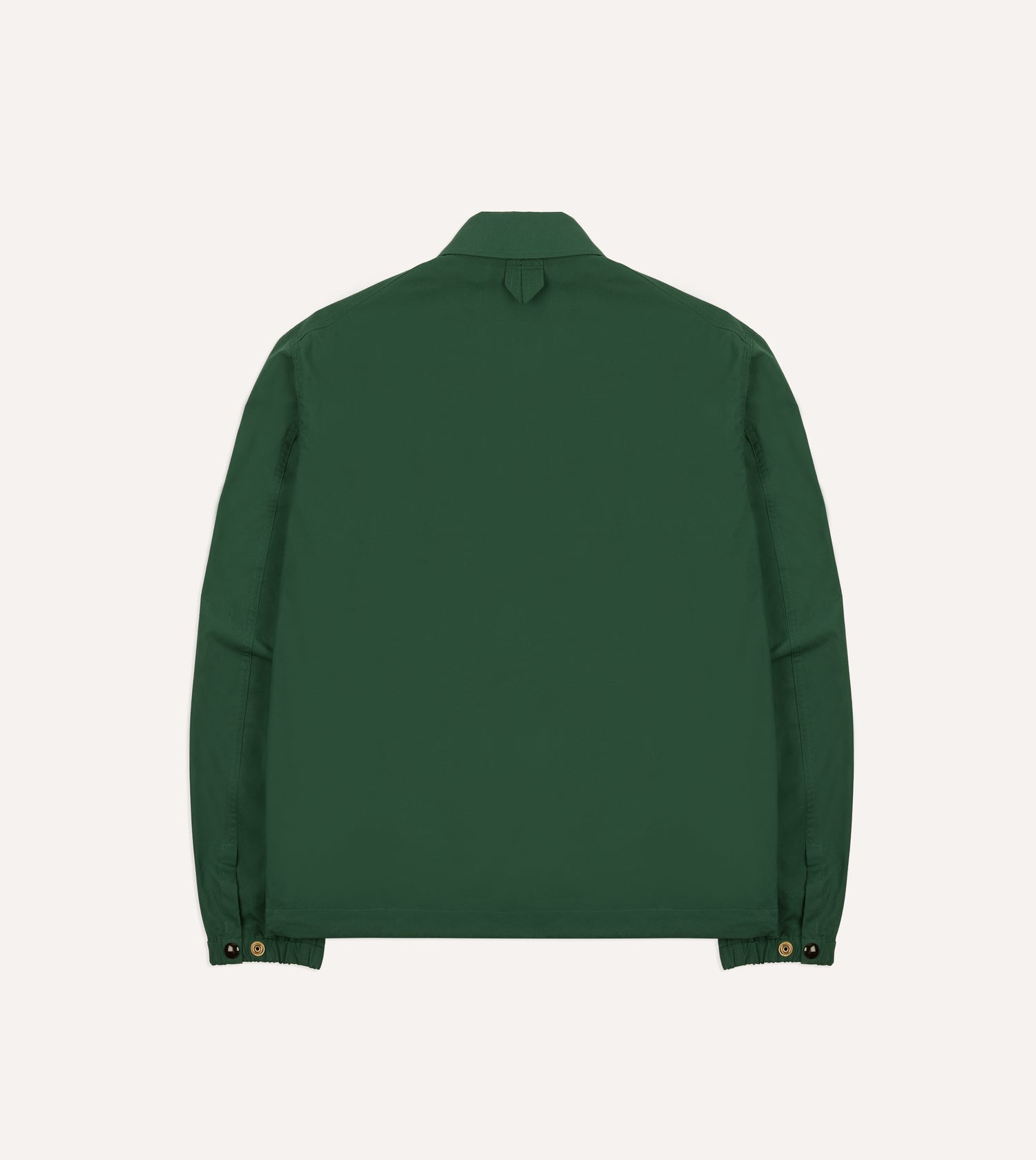 Green Cotton Blouson Jacket
