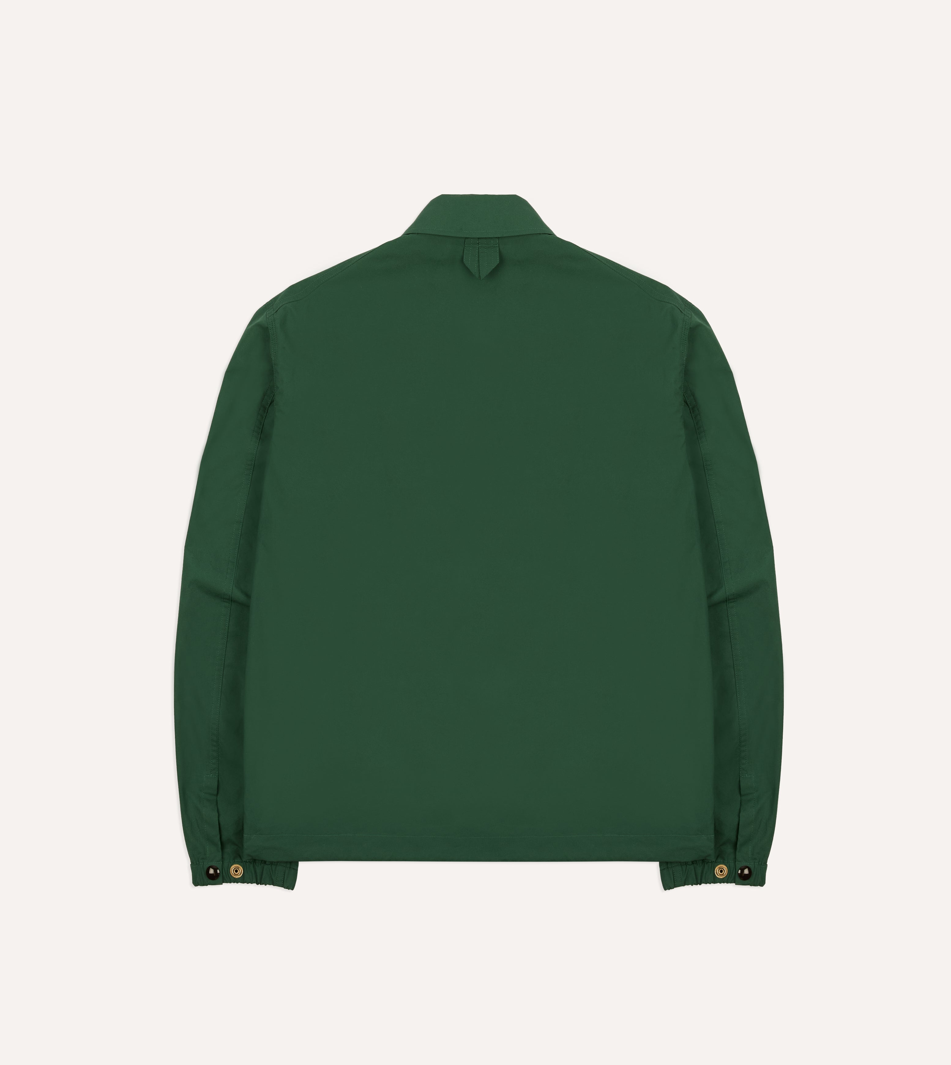 Green Cotton Blouson Jacket