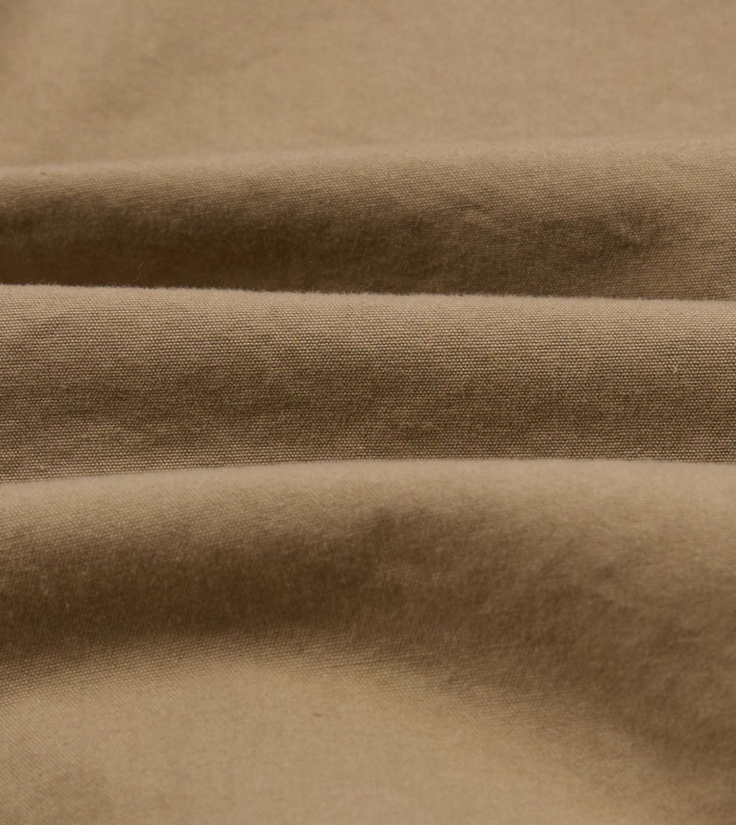 Ecru and Tan Reversible Cotton Blouson Jacket