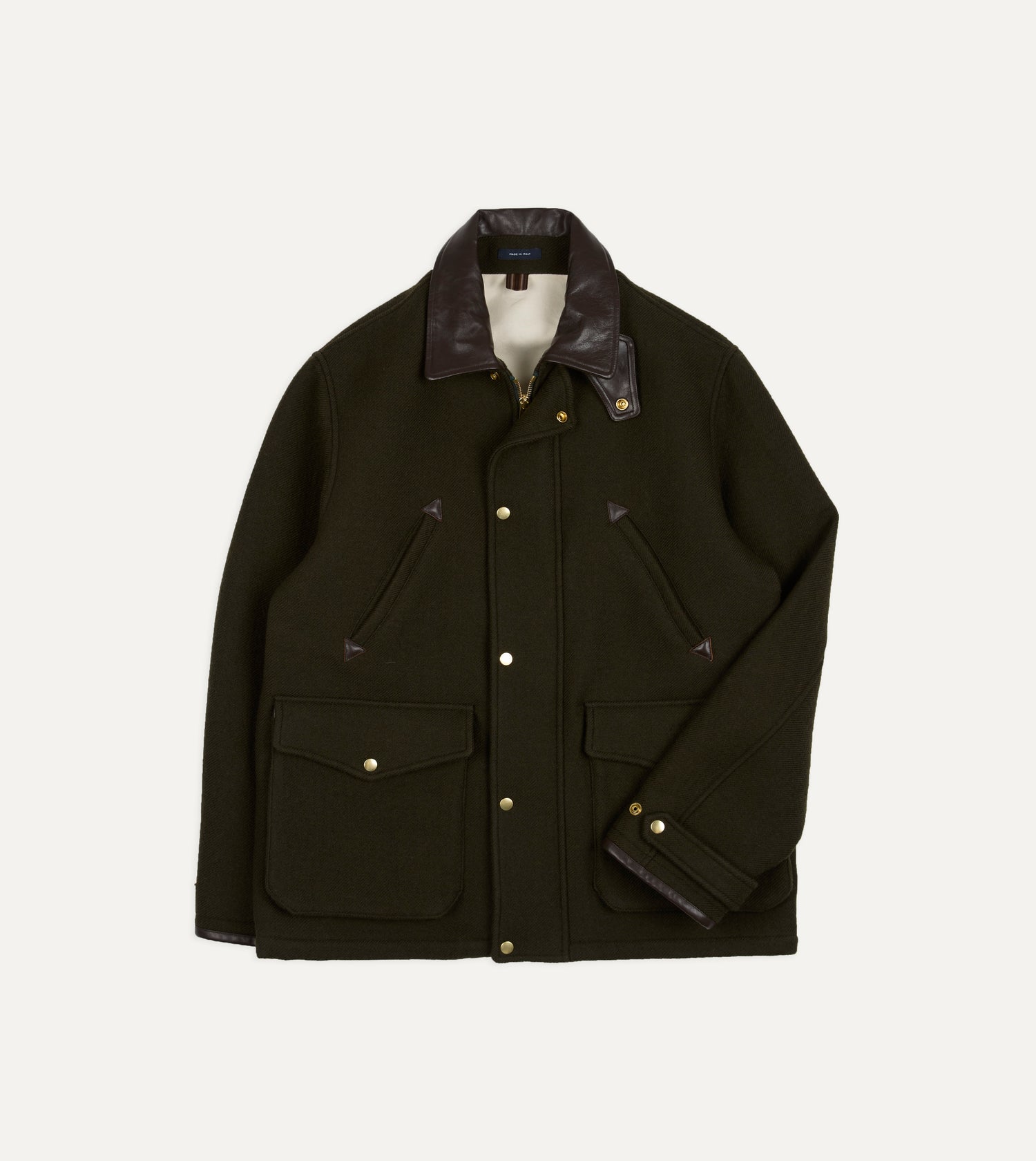 Olive Wool Keeper Jacket