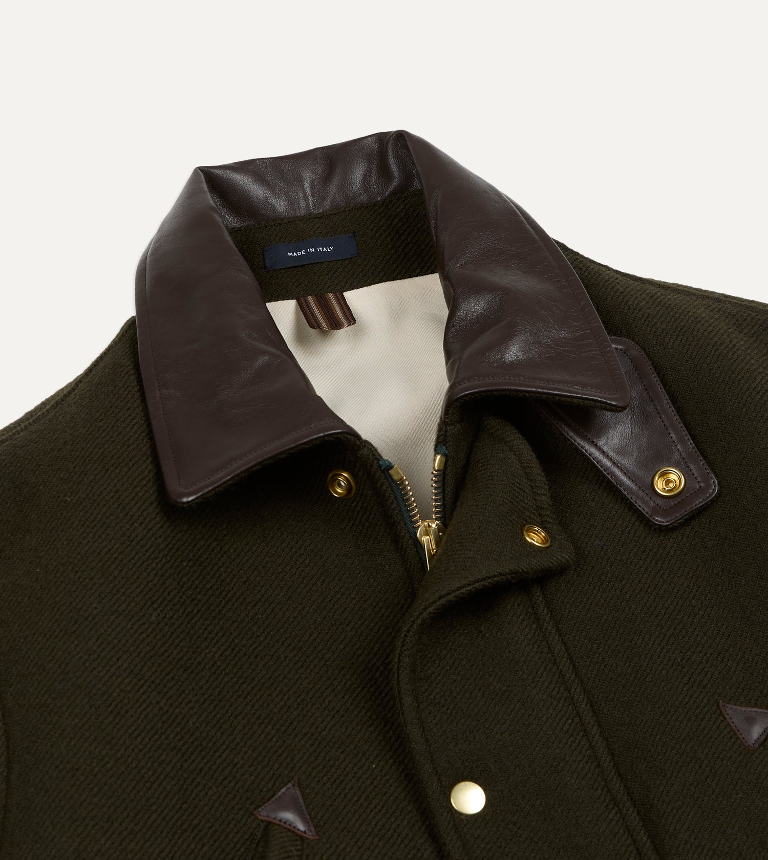 Olive Wool Keeper Jacket