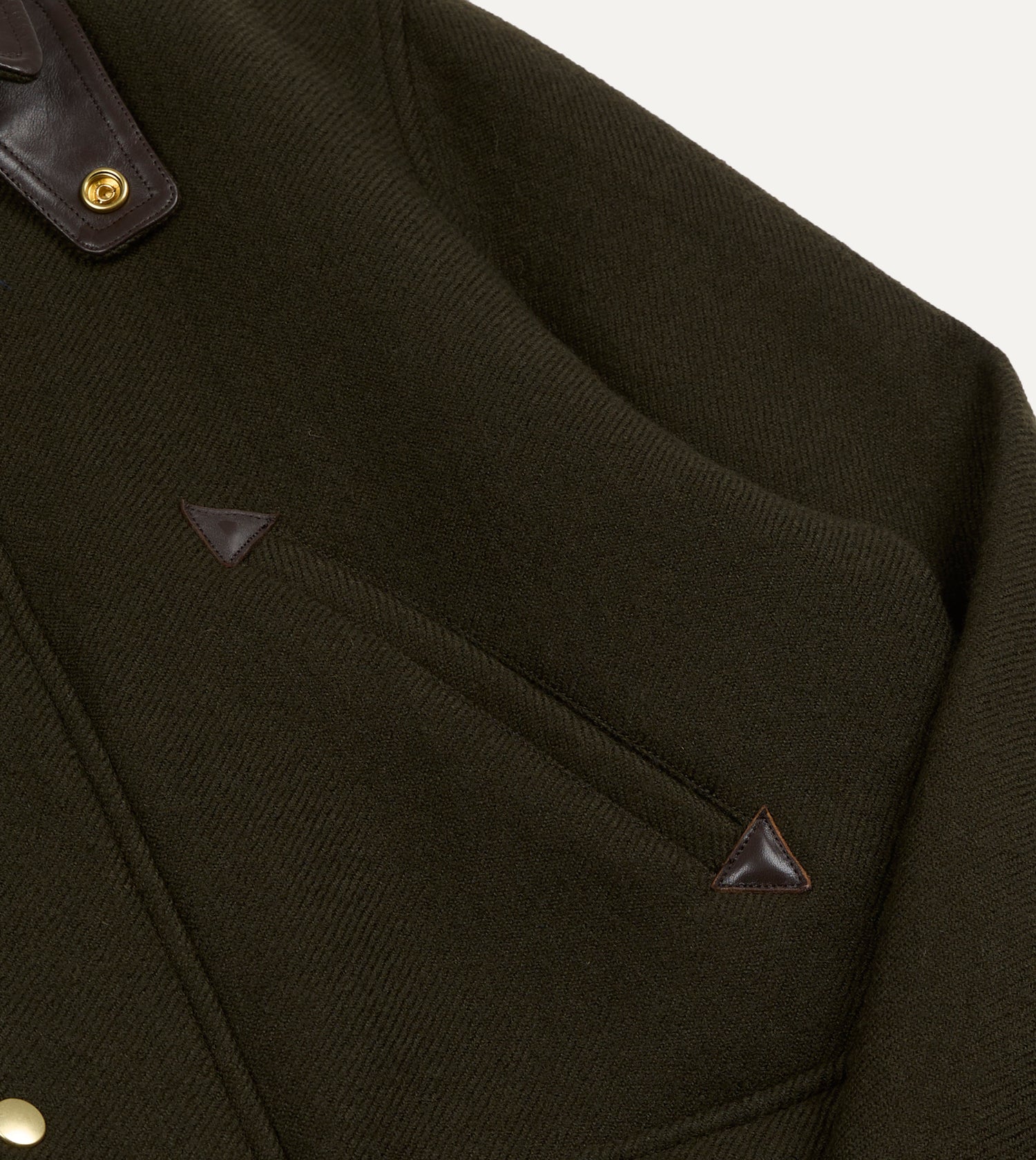 Olive Wool Keeper Jacket
