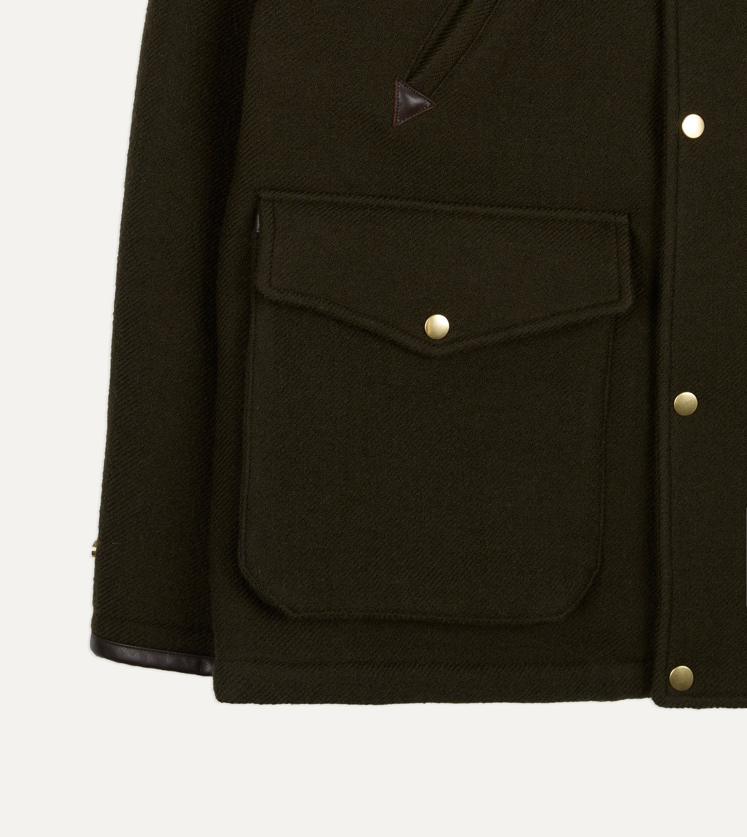 Olive Wool Keeper Jacket