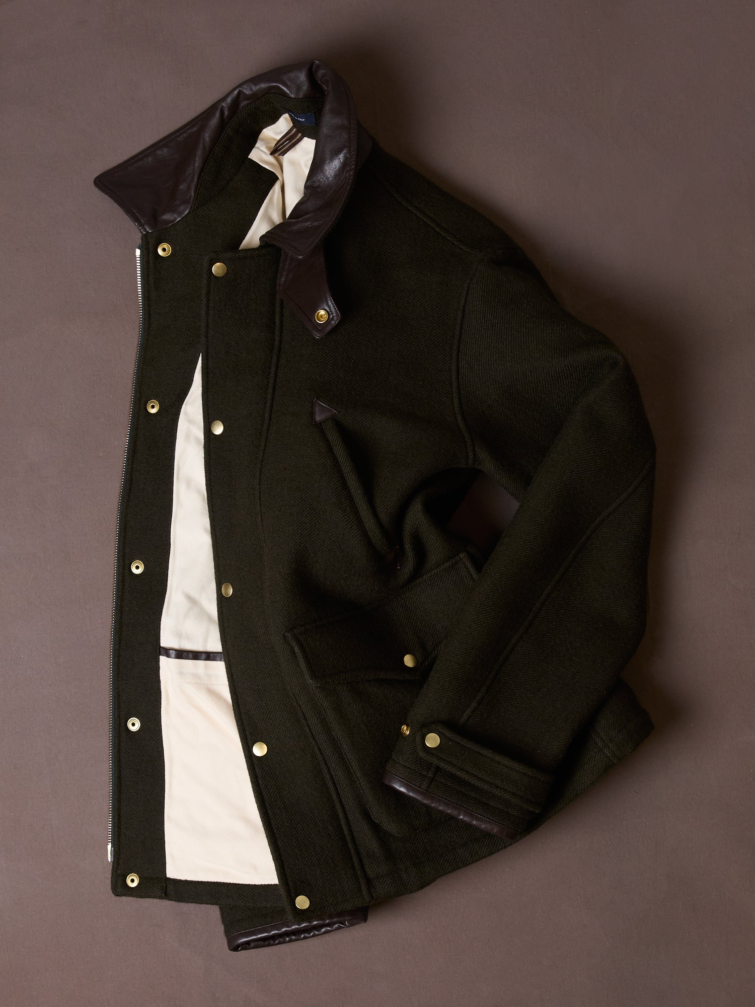 Olive Wool Keeper Jacket