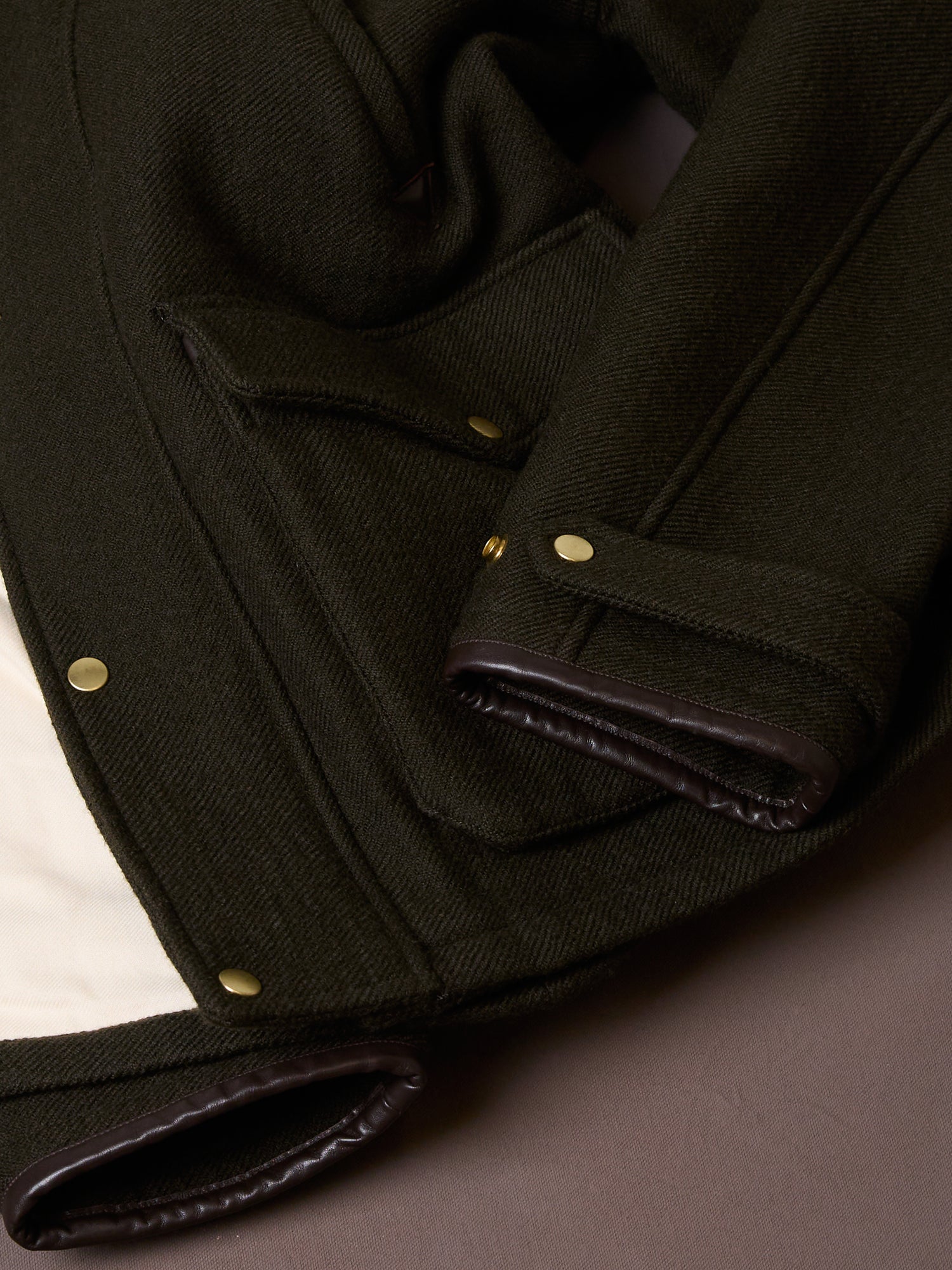 Olive Wool Keeper Jacket