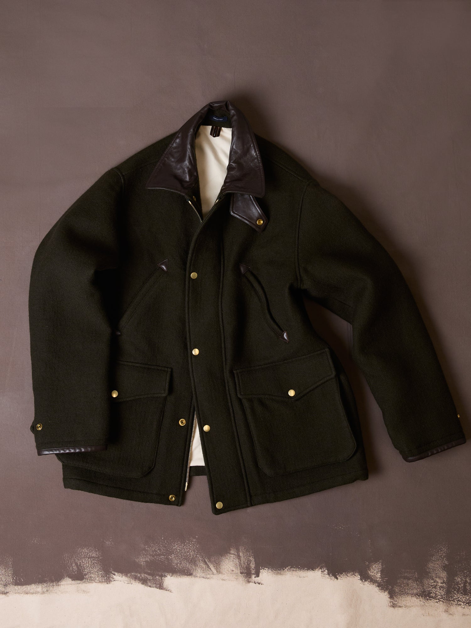 Olive Wool Keeper Jacket