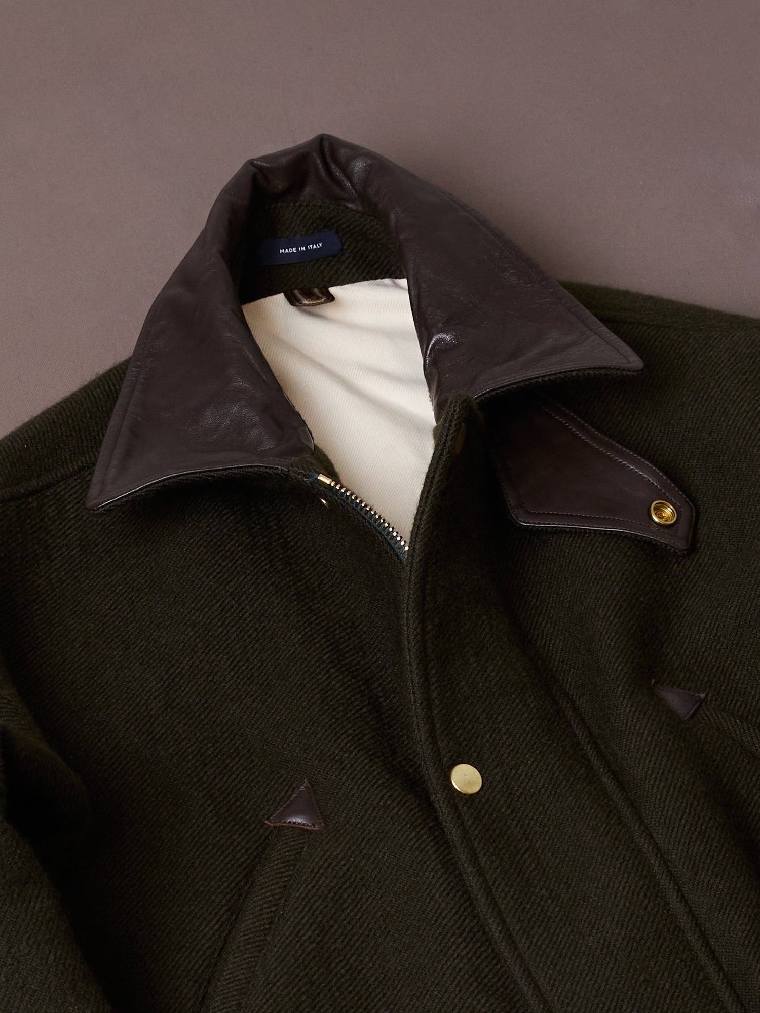 Olive Wool Keeper Jacket