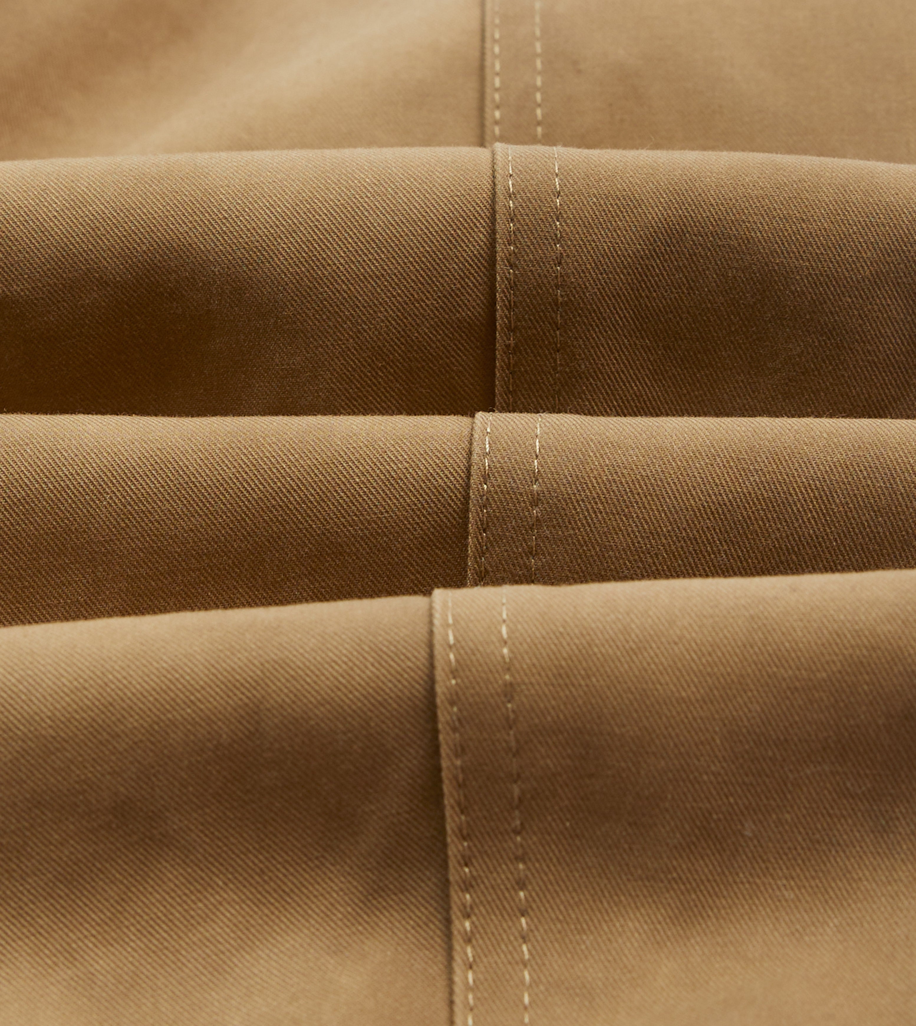 Light Brown Cotton Gabardine Barn Jacket – Drakes US