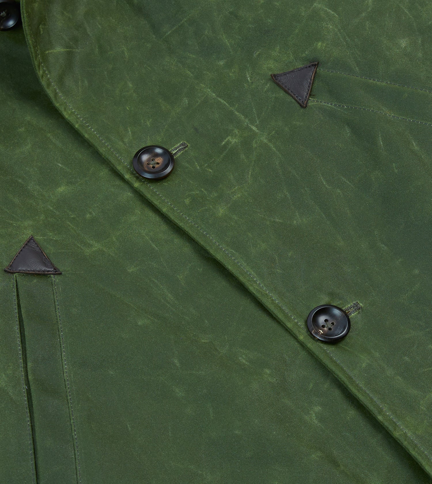 Green Waxed Cotton Barn Jacket