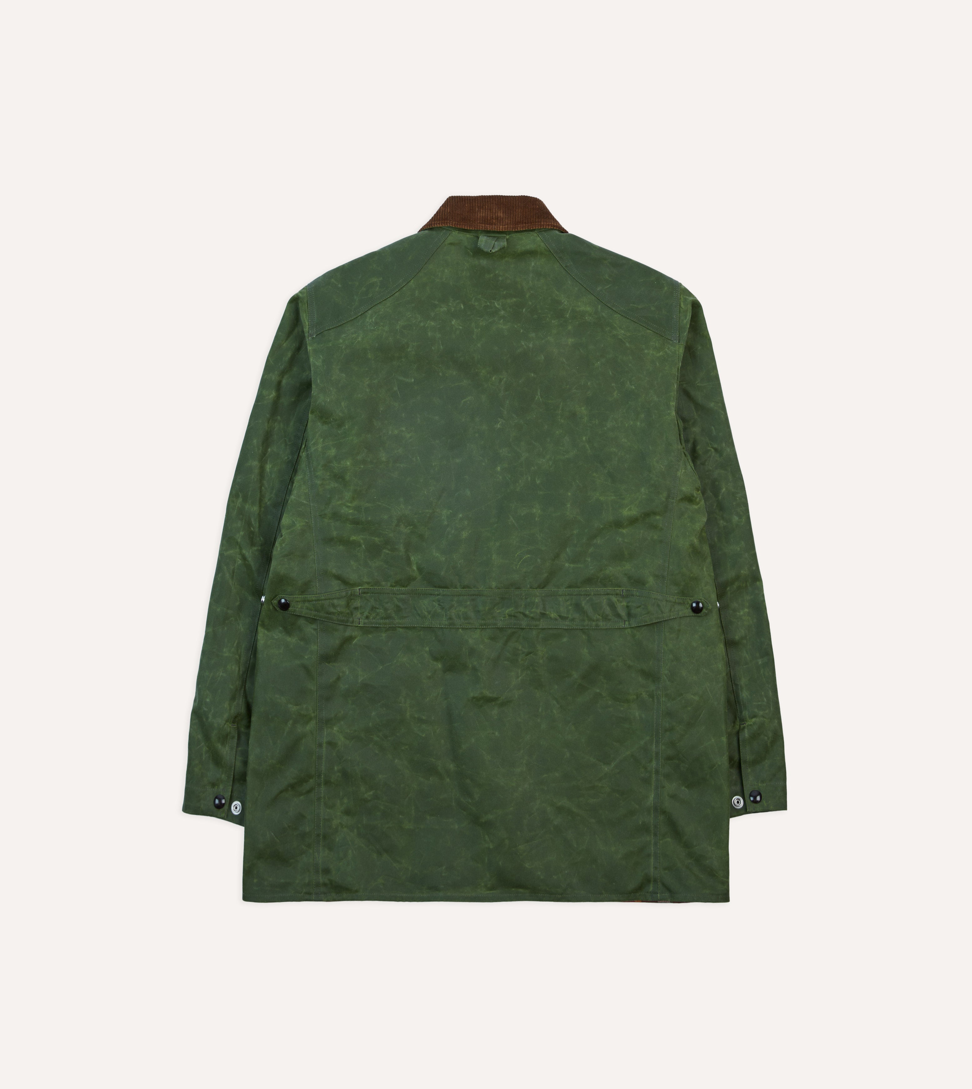 Green Waxed Cotton Barn Jacket