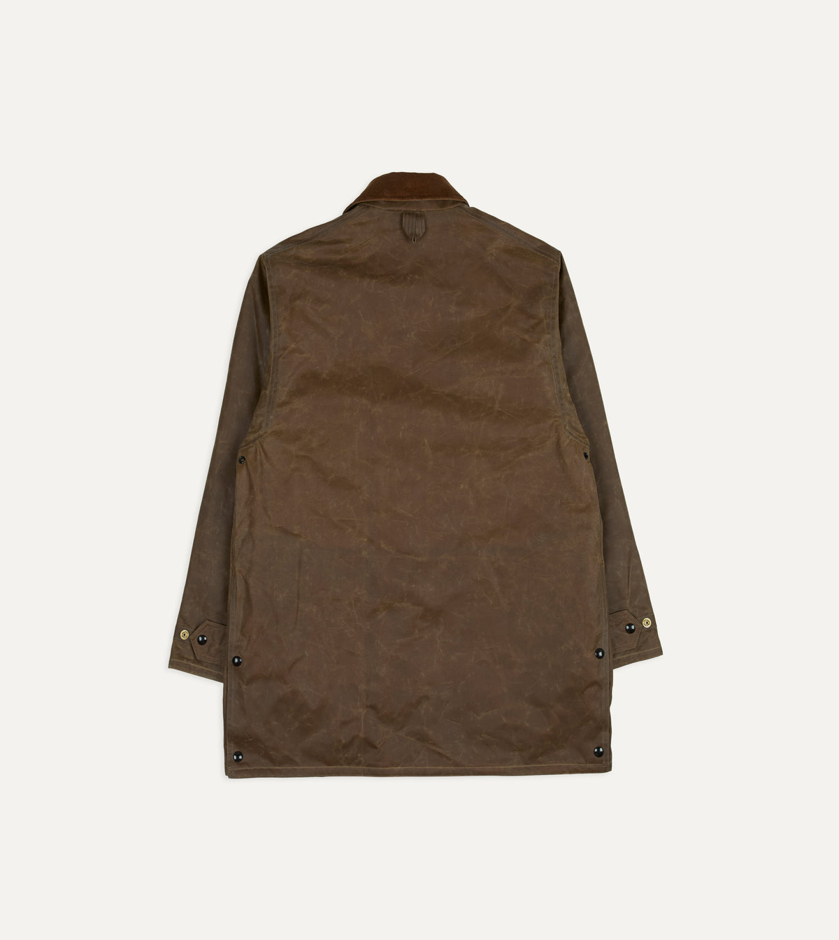 Brown Waxed Cotton Stable Jacket