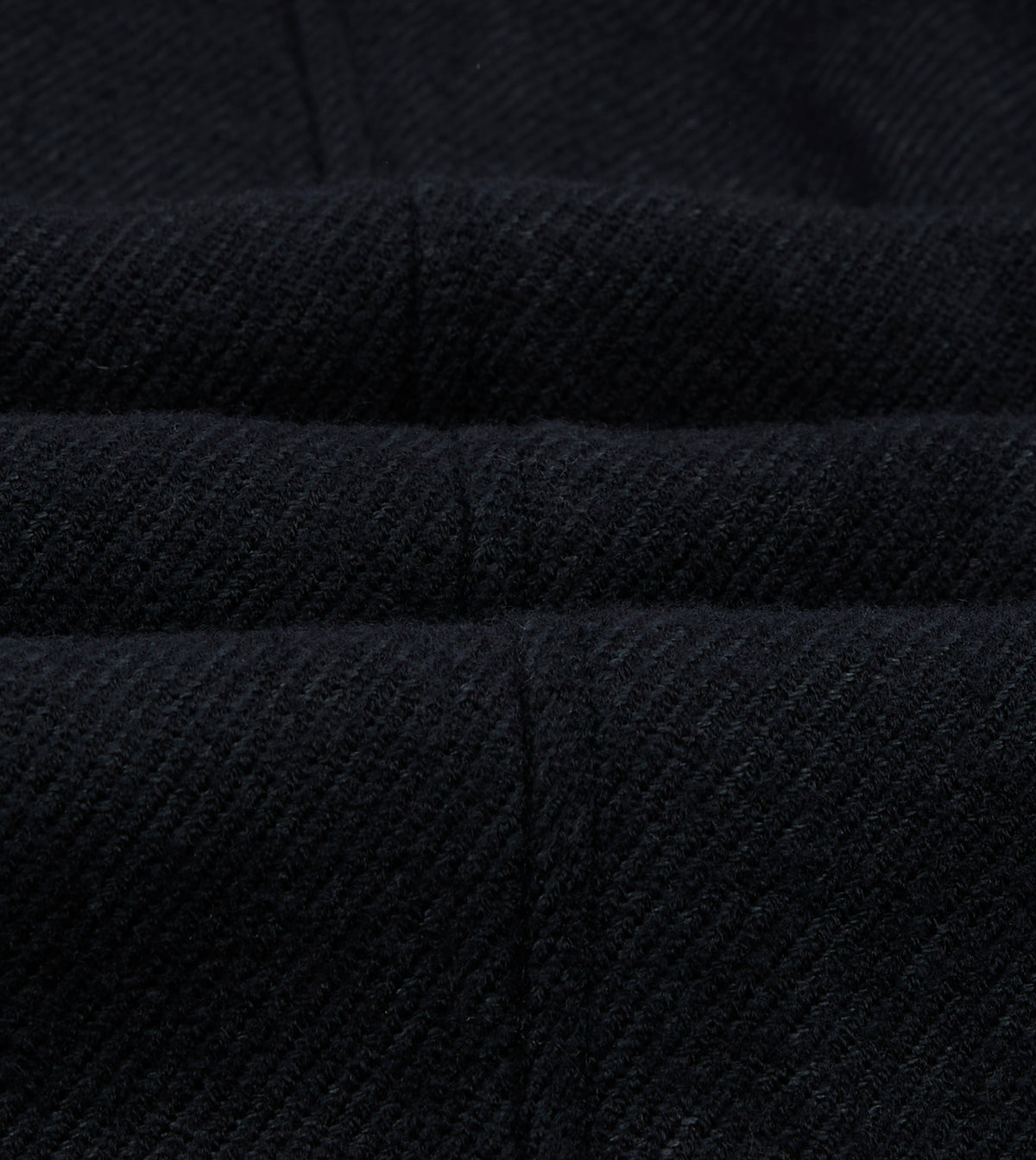 Navy Wool Car Coat