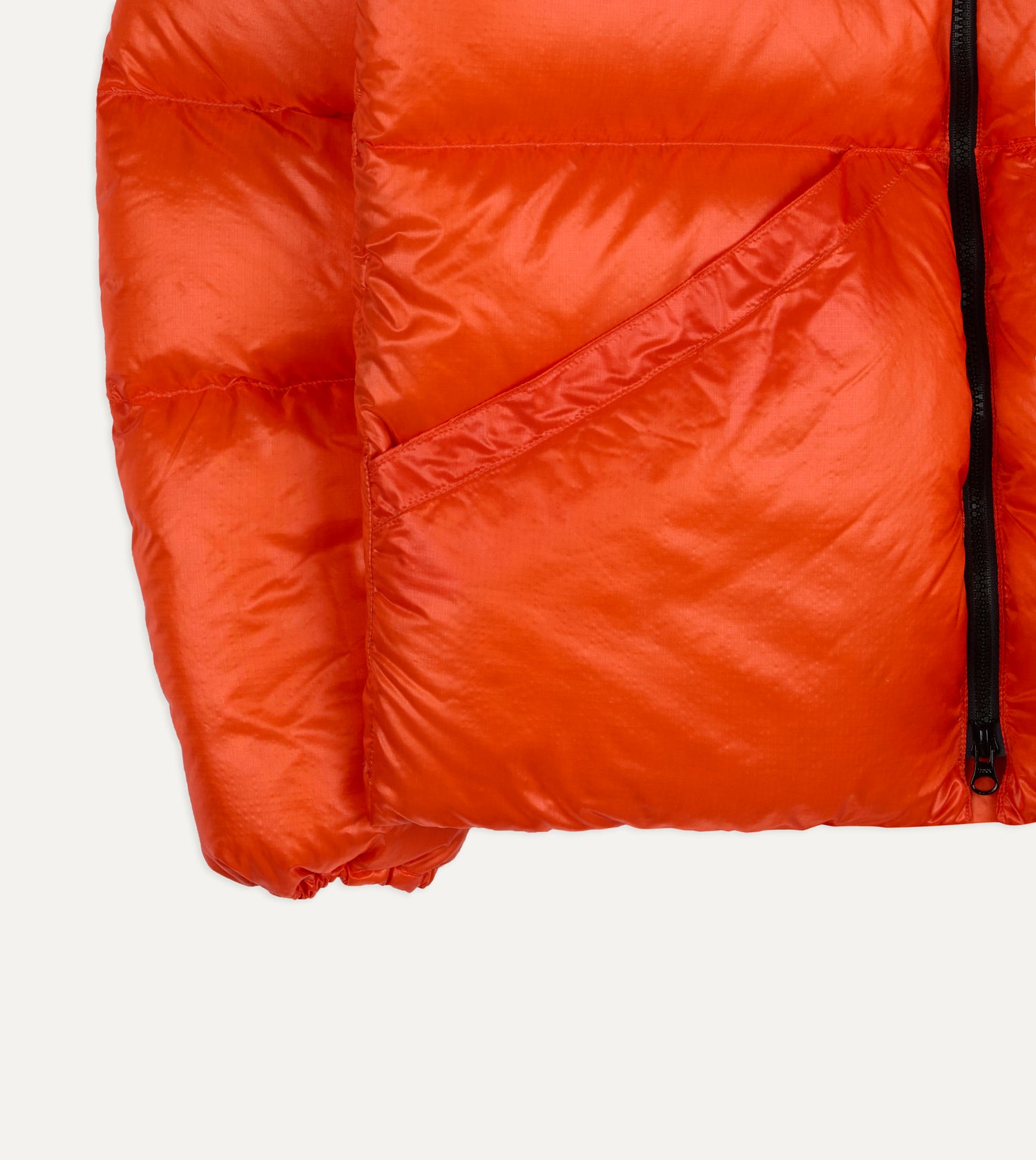 Kluane Mountaineering Orange Nylon Inner Parka