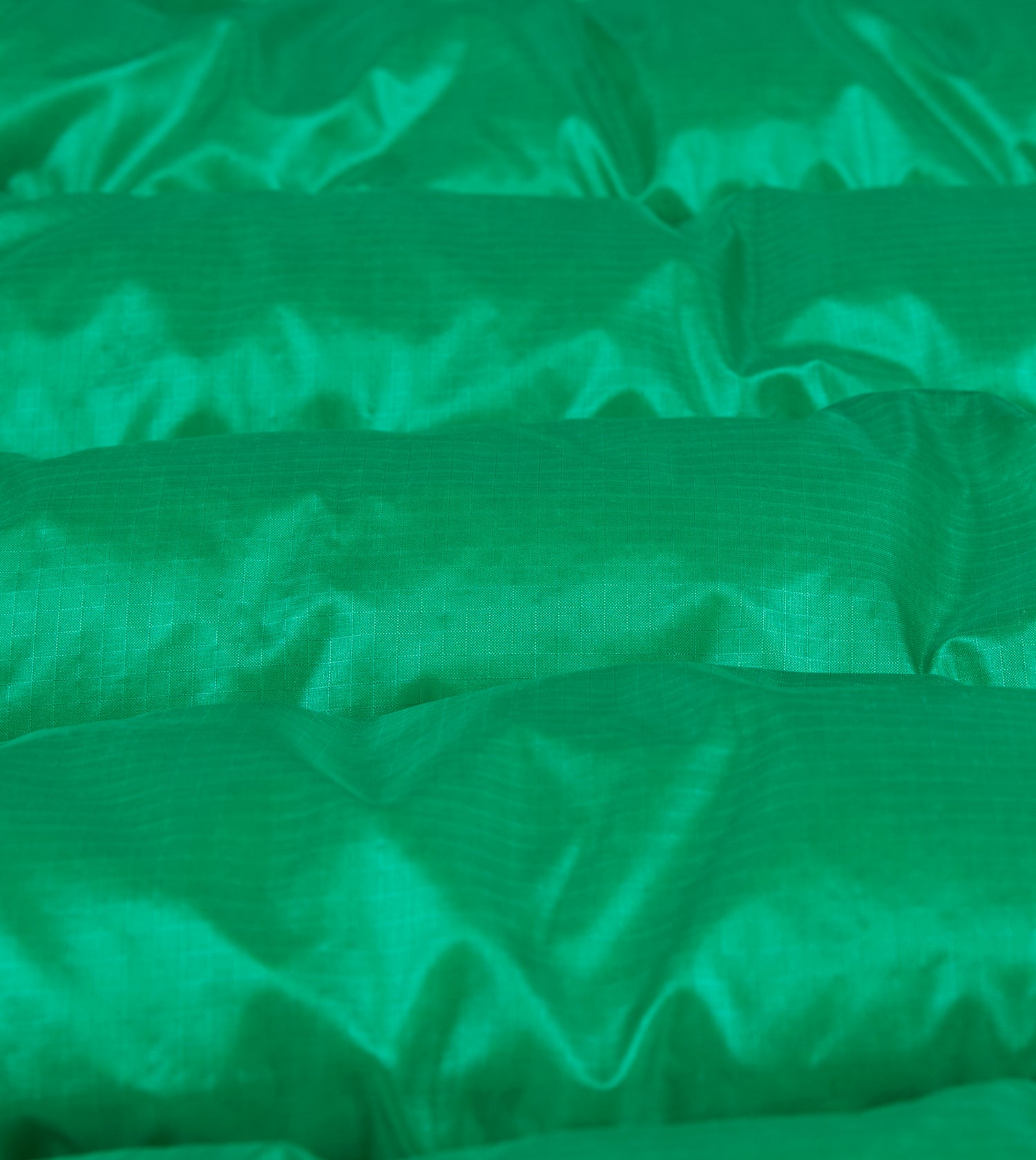 Kluane Mountaineering Green Nylon Snap Parka