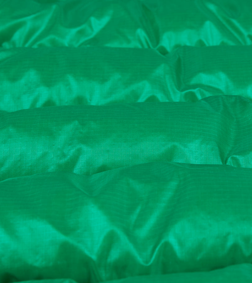 Kluane Mountaineering Green Nylon Snap Parka