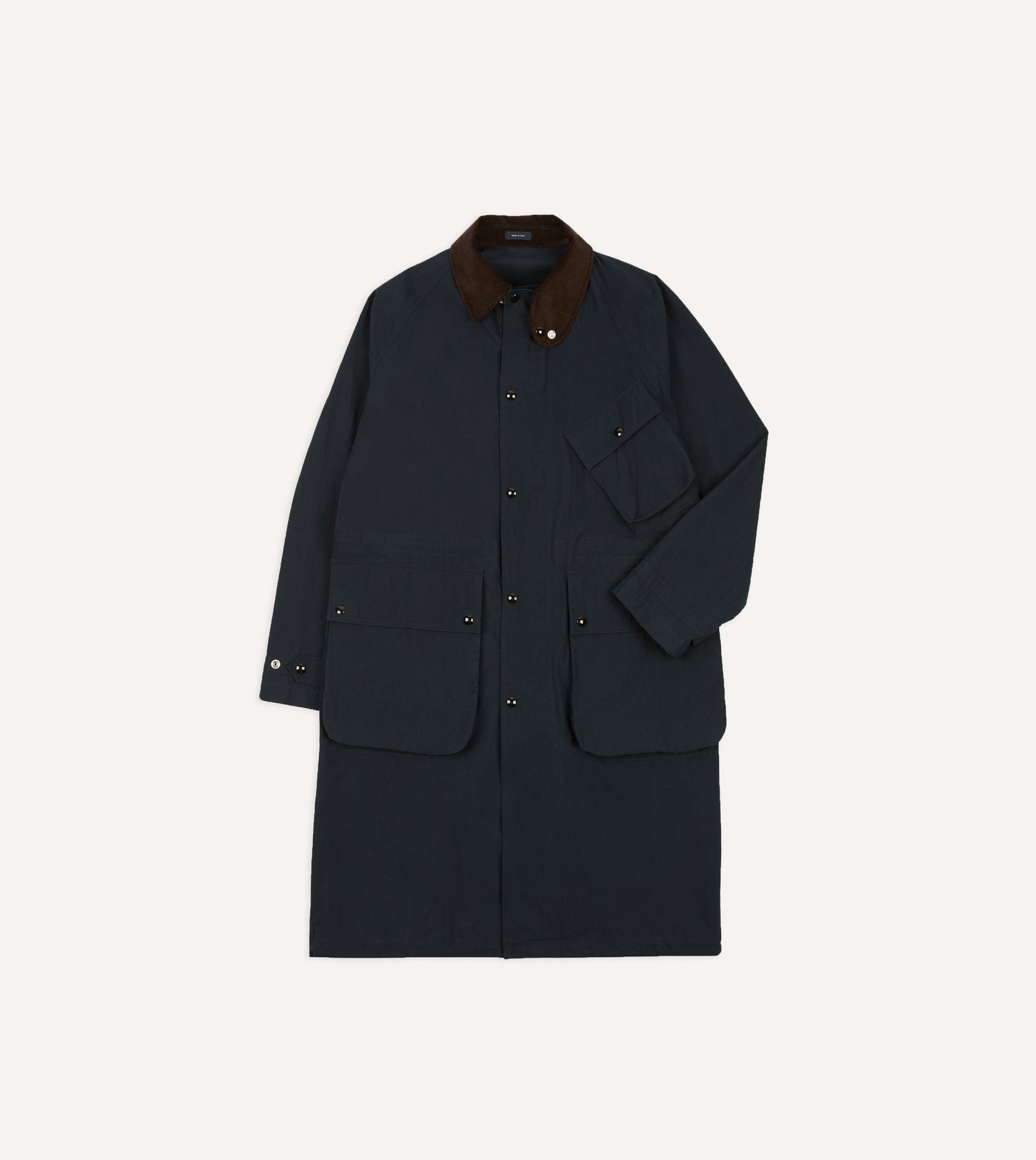 Navy Ripstop Cotton D-77 Parka