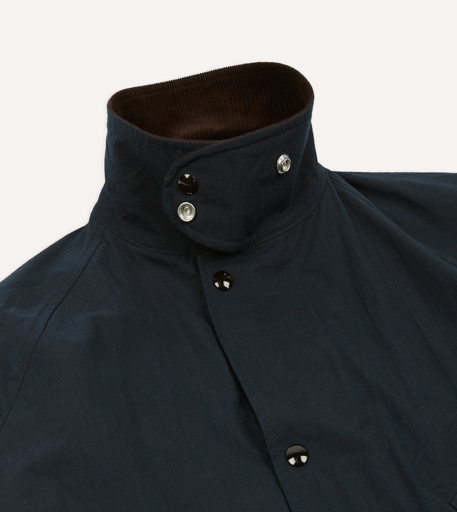 Navy Ripstop Cotton D-77 Parka