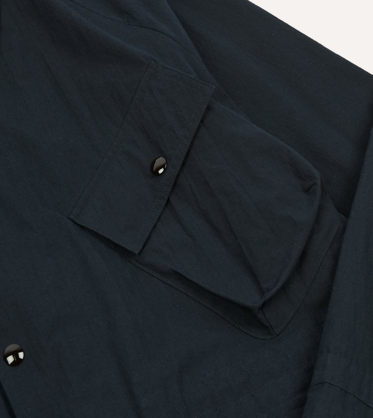 Navy Ripstop Cotton D-77 Parka