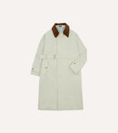 Ecru Cotton Dispatch Raincoat