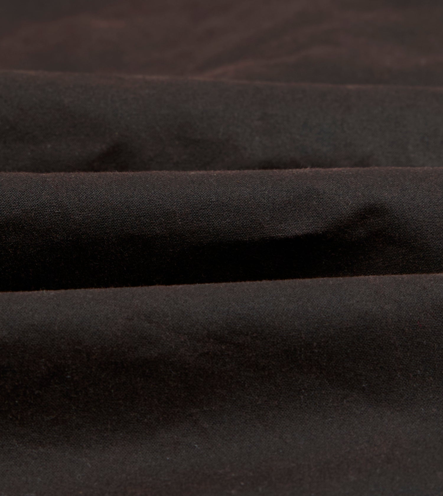 Brown Waxed Cotton Service Mac