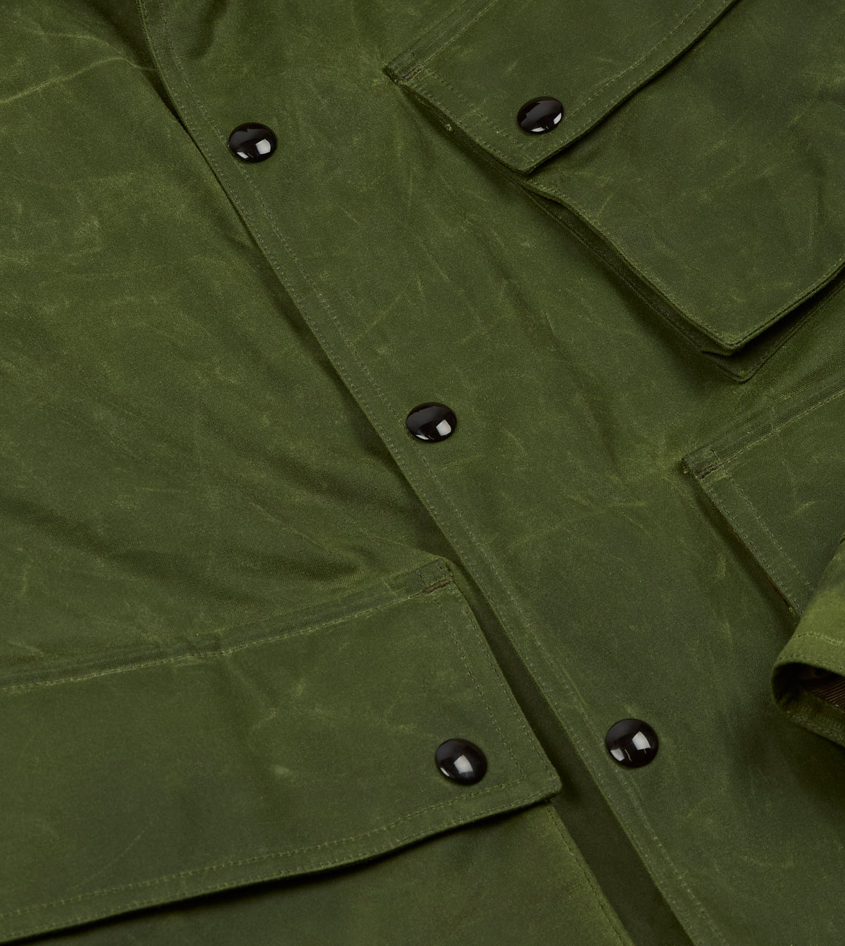 Light Green Waxed Cotton Wader Jacket