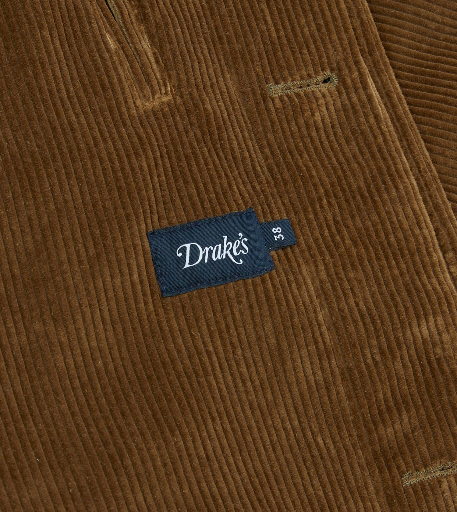 Tan Corduroy Raglan Coat