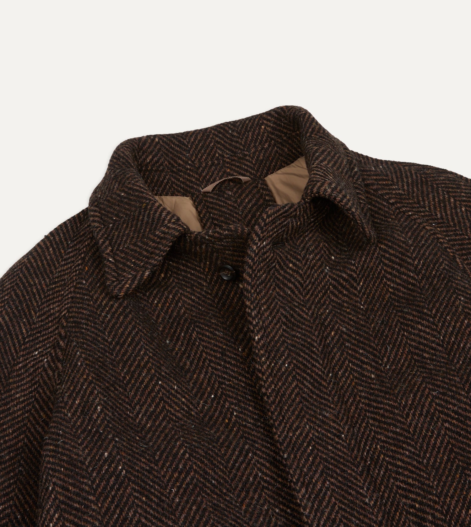 Drake’s by Nanga Quilted Raglan Coat