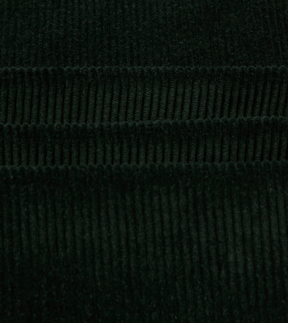 Dark Green Corduroy Raglan Coat