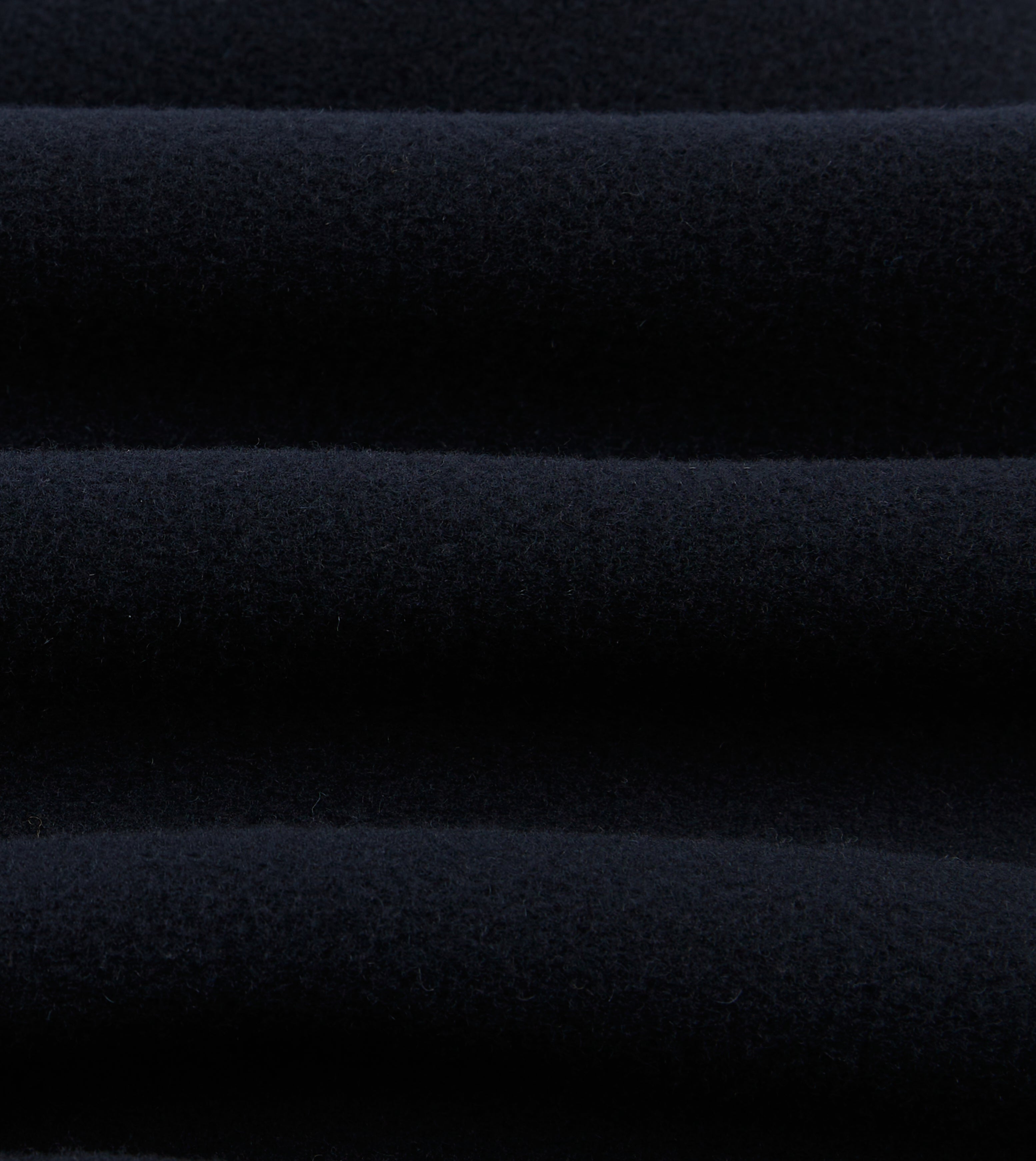 Navy Wool Double-Breasted Peacoat