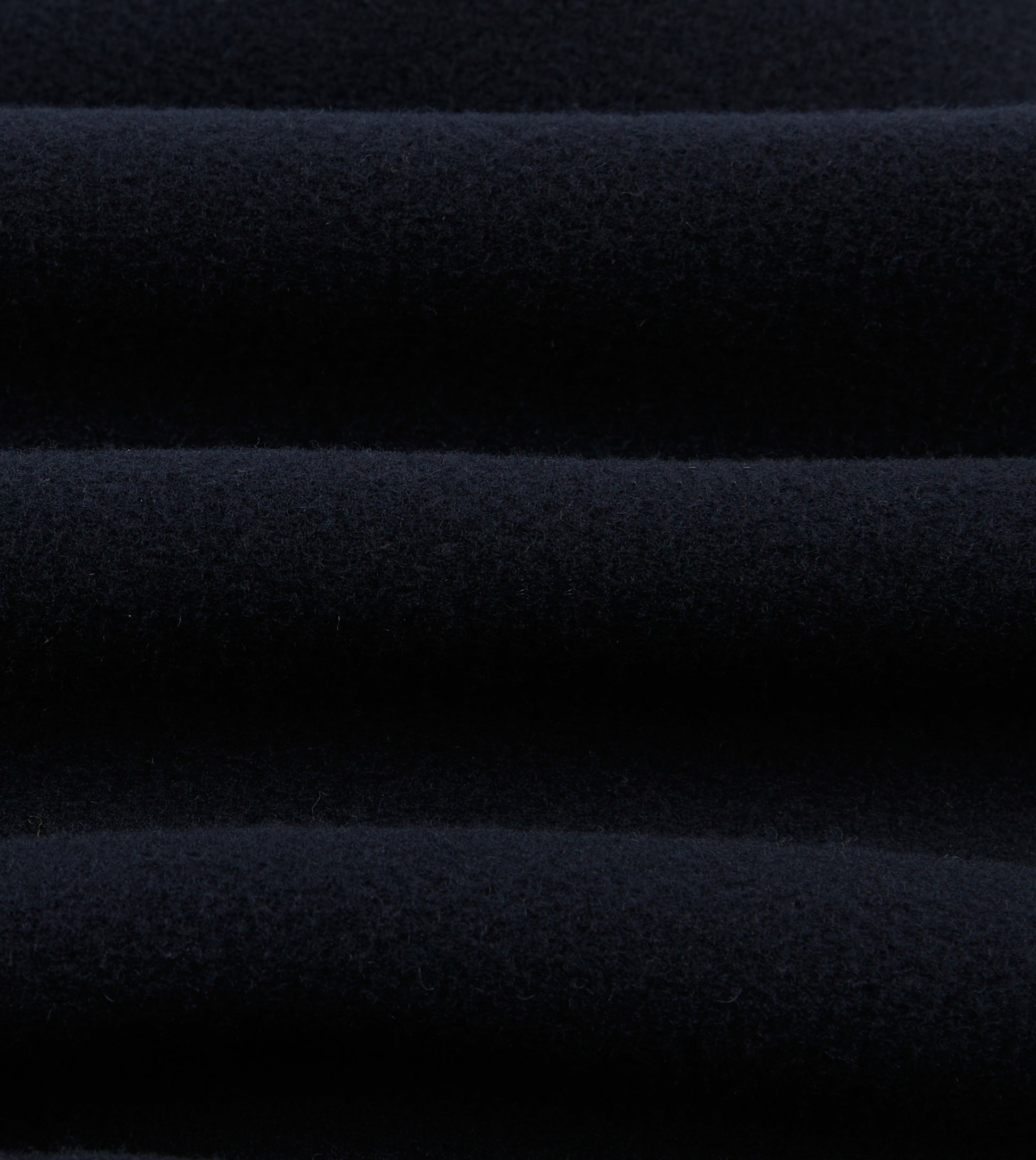 (RTW) Double Breasted Broad Peak Coat  - Navy Wool