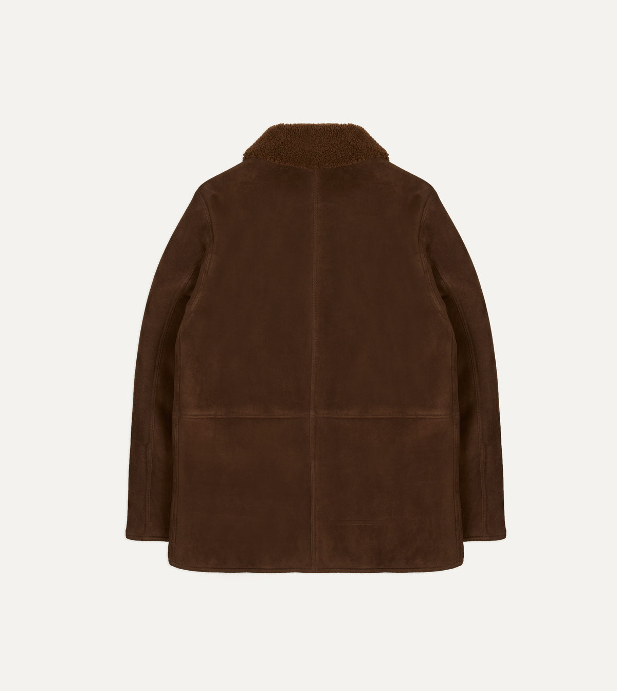 Brown Western Shearling Jacket