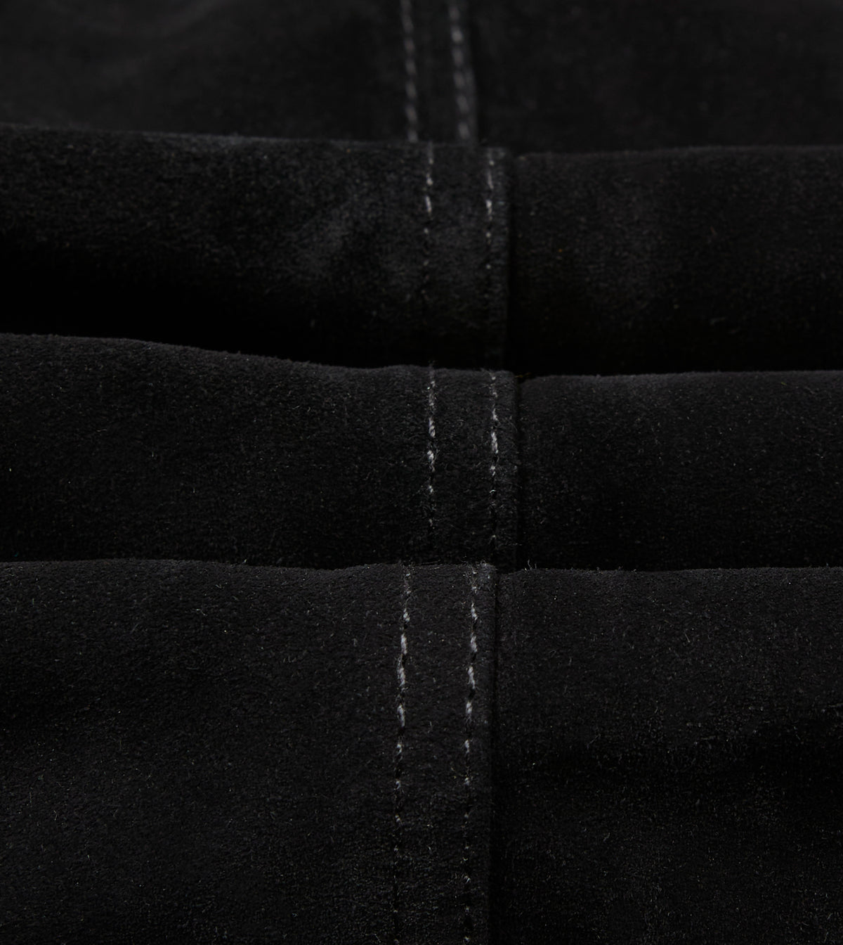 Black Heavyweight Suede A-2 Bomber Jacket