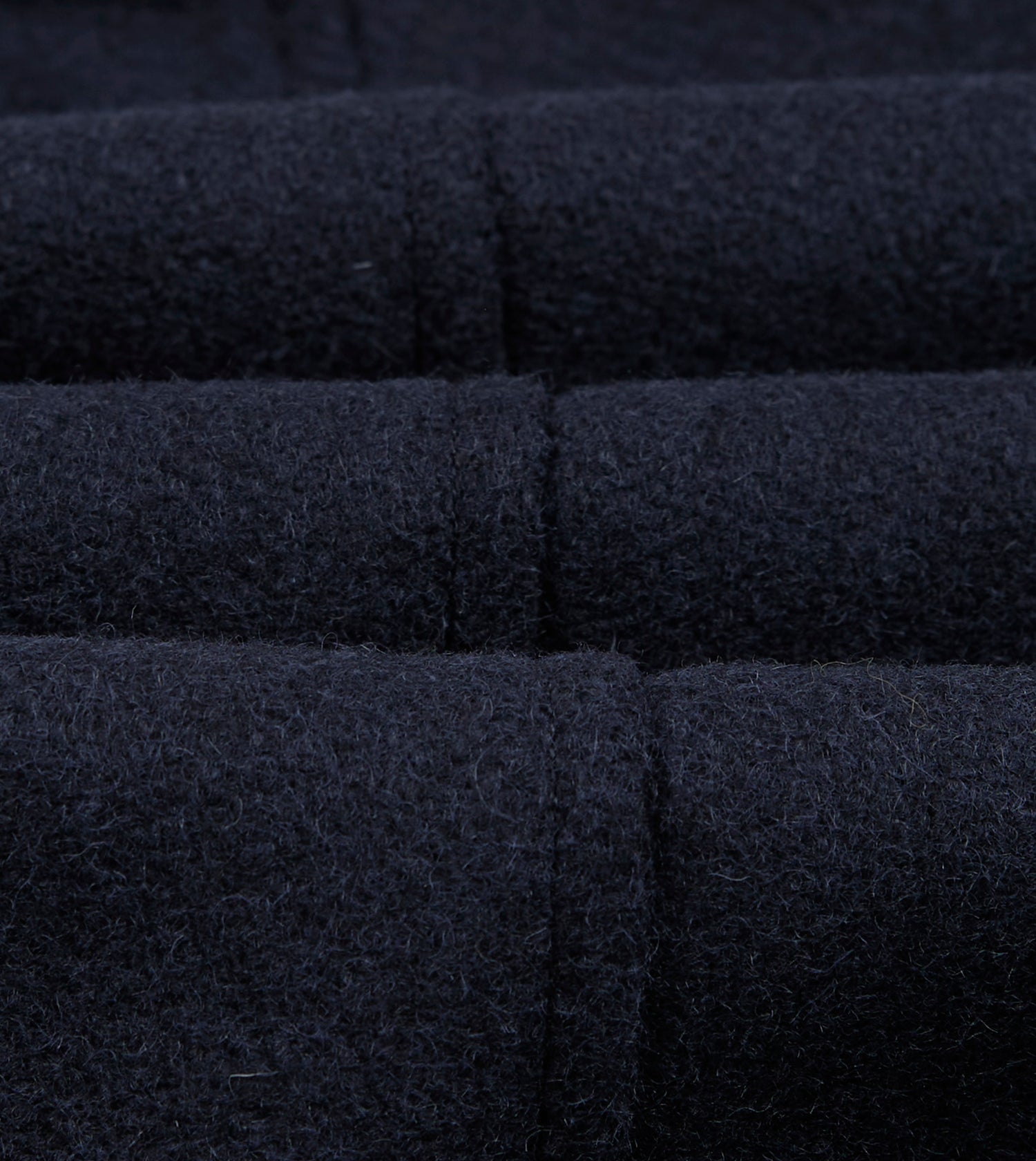 Navy Wool and Leather A-2 Bomber Jacket