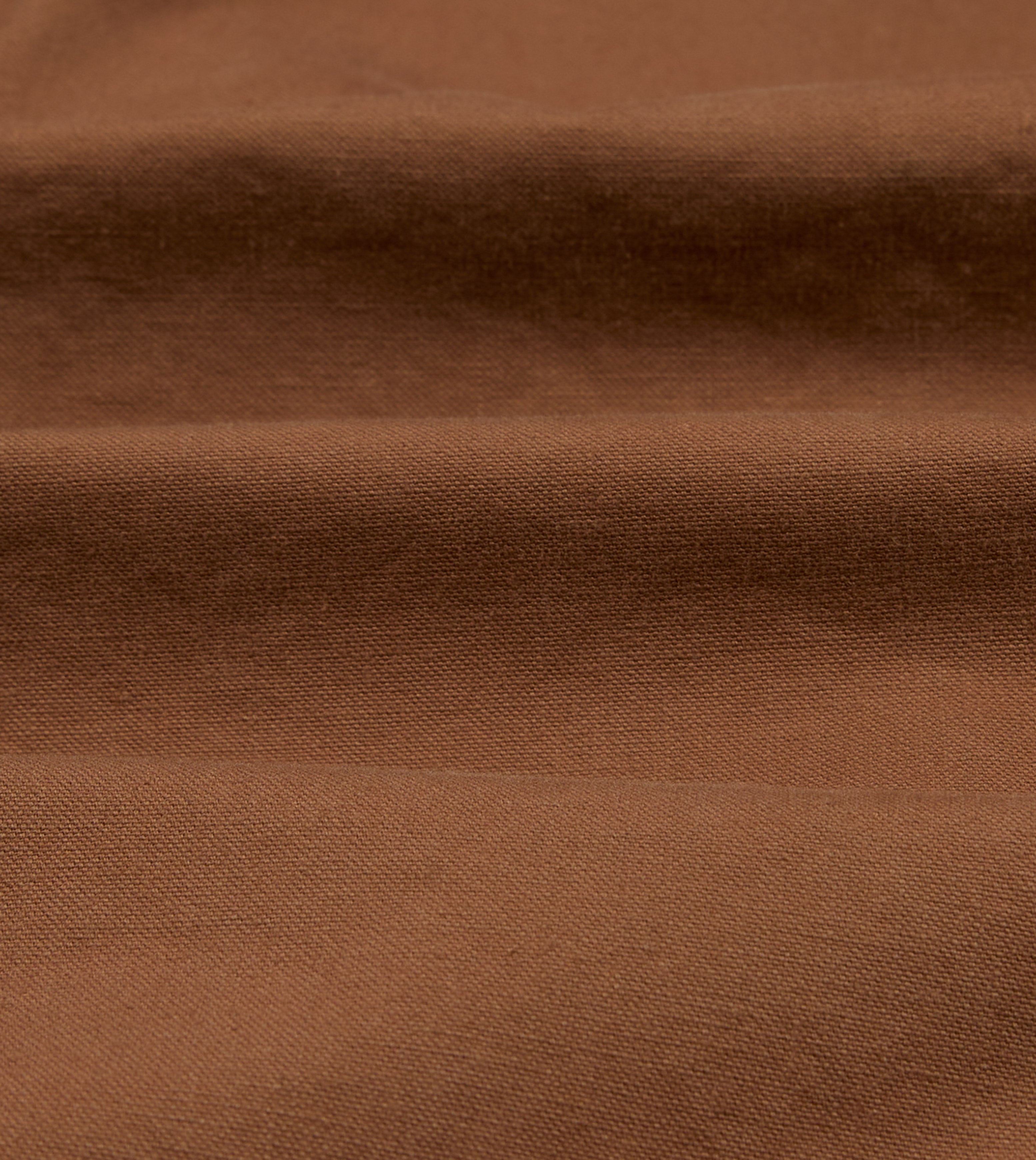 Rust Cotton Urban Safari Vest