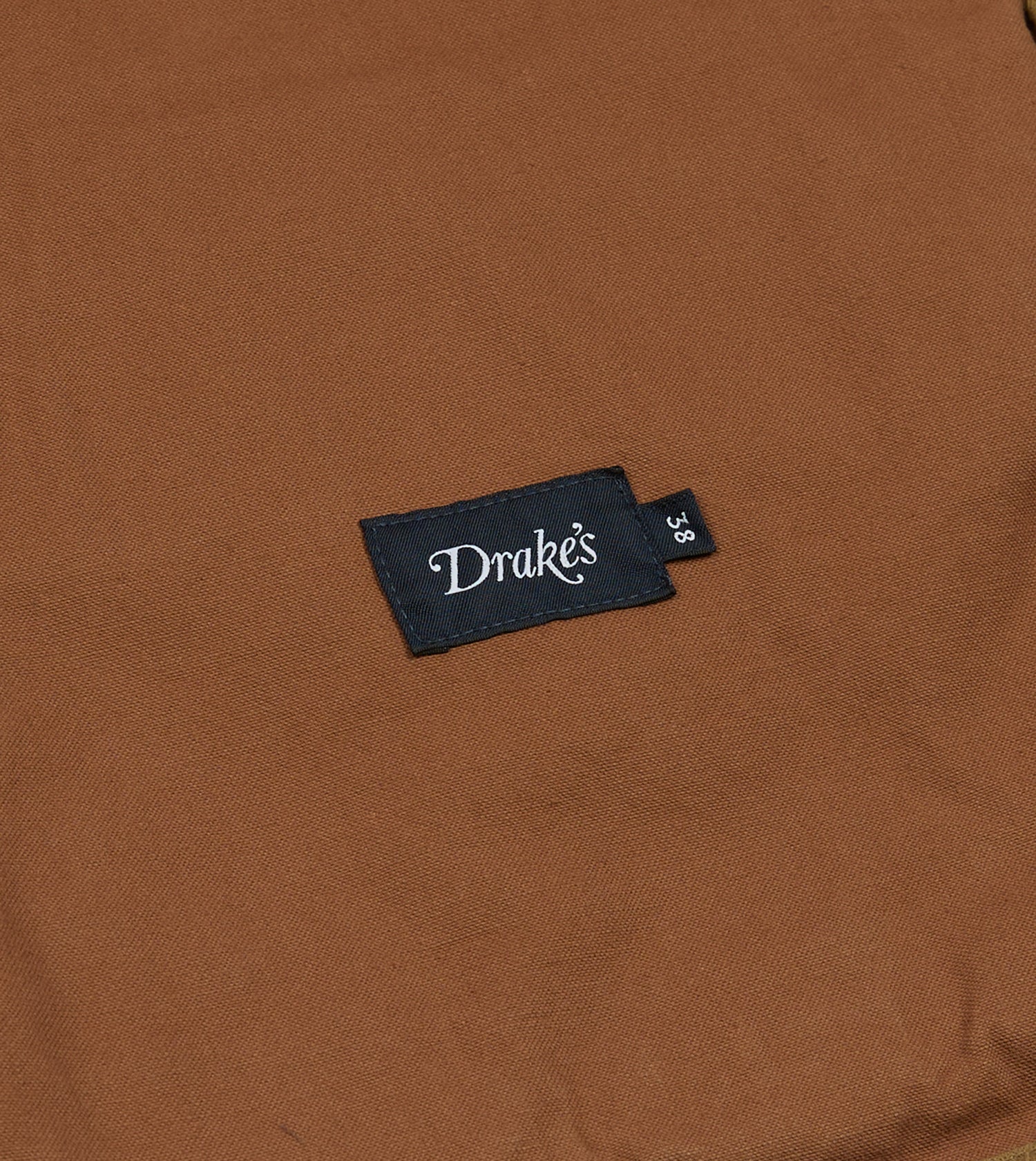 Rust Cotton Urban Safari Vest