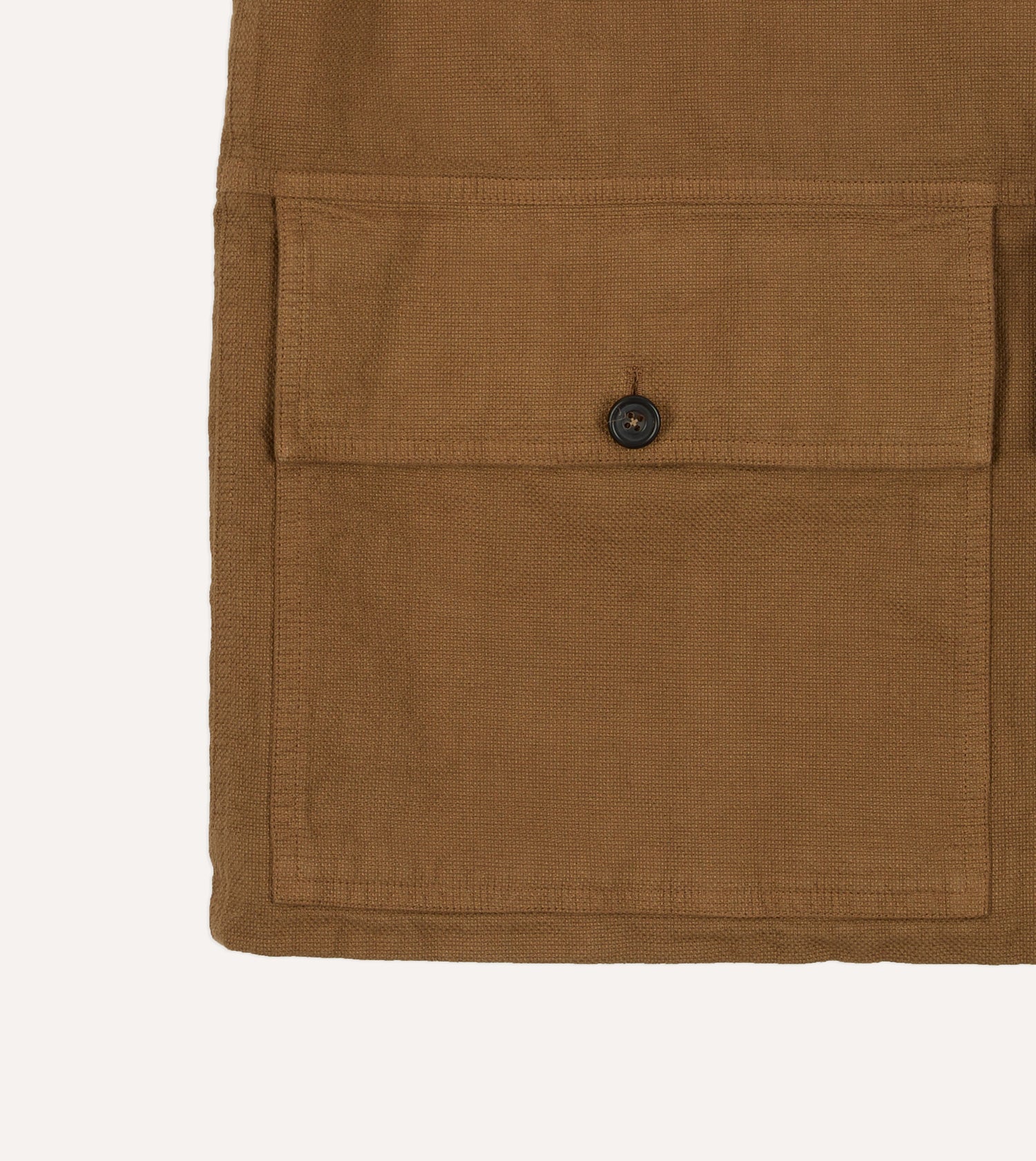 Tobacco Cotton Utility Vest