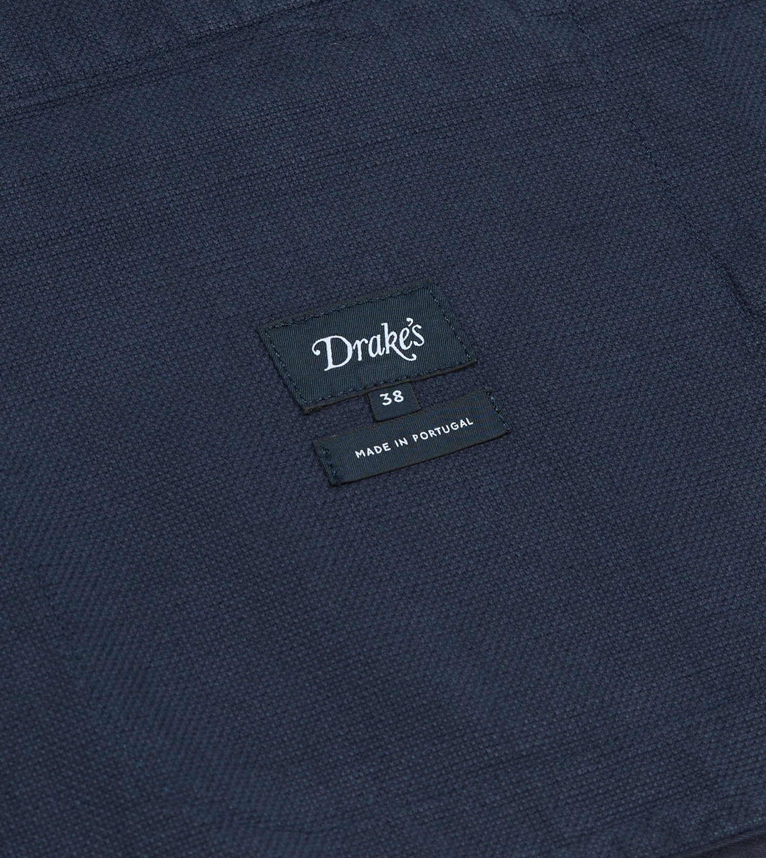 Navy Cotton Artist Vest