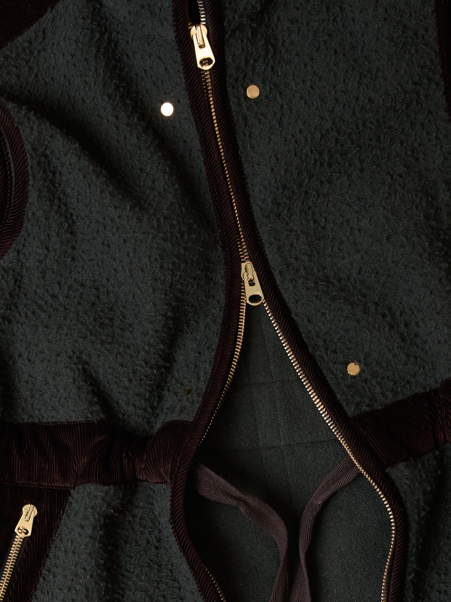 Green Casentino Fleece Gilet