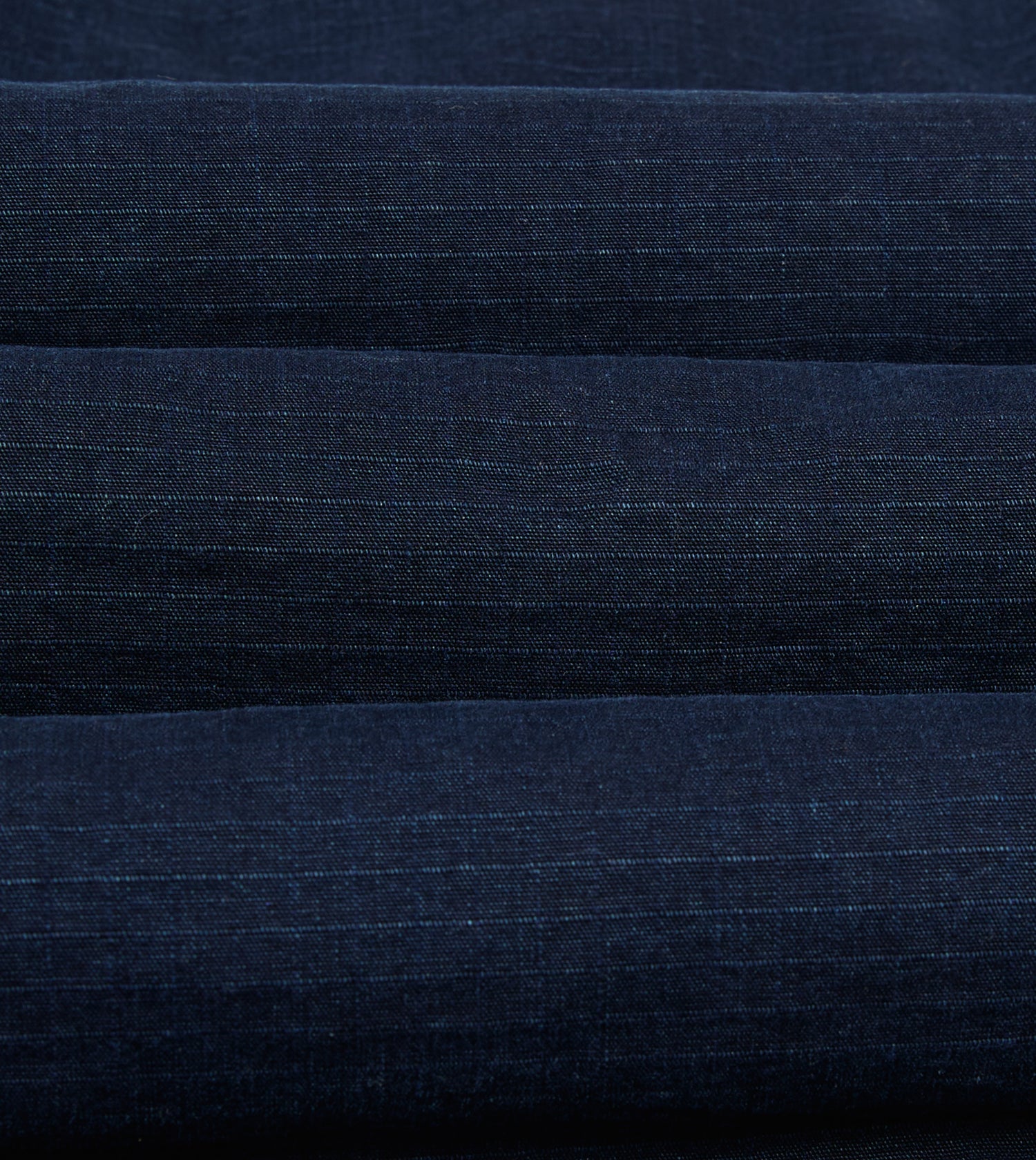 Indigo Cotton Wadded Vest