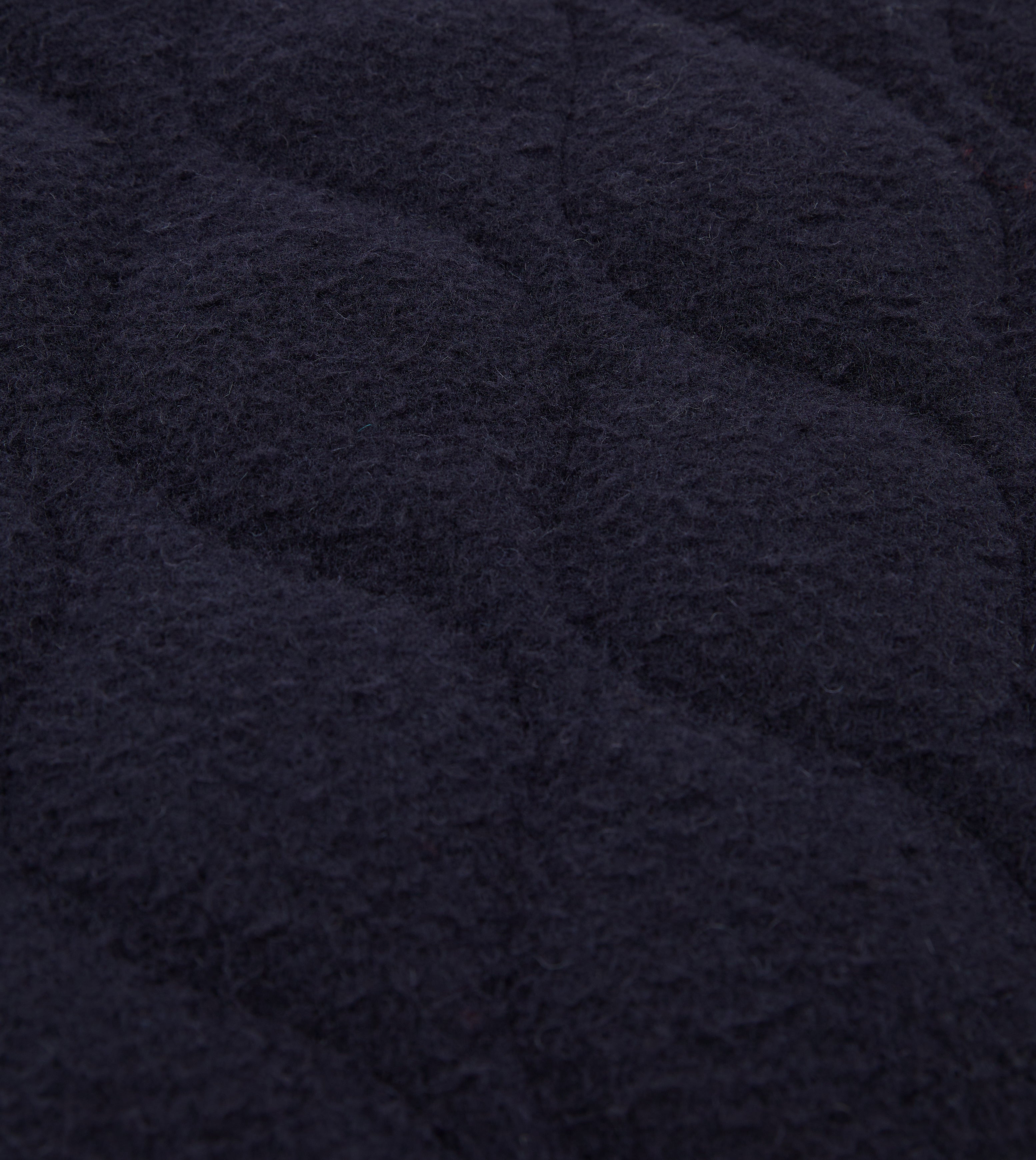 Navy Quilted Casentino Snap Vest