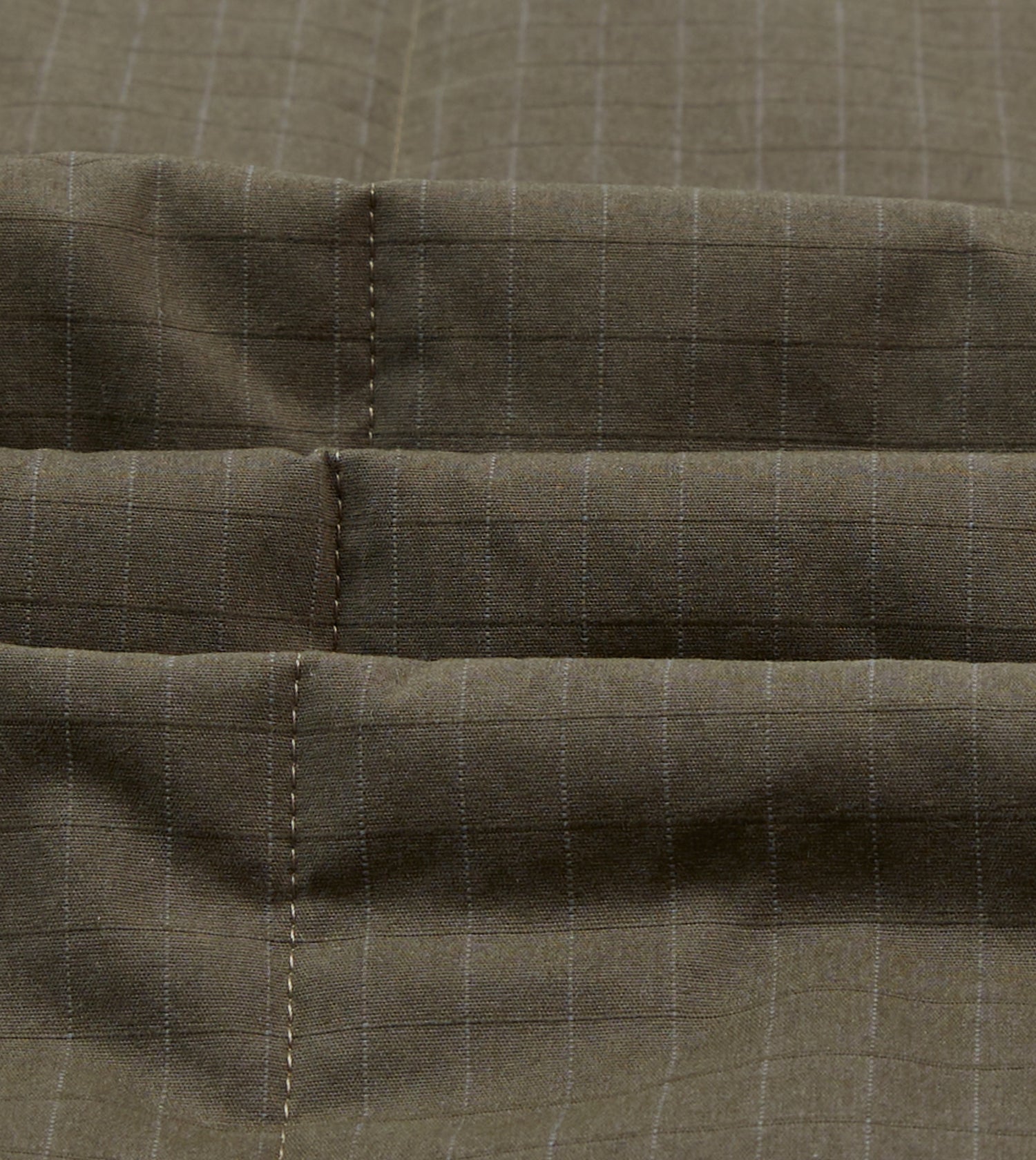 Olive Ripstop Quilted Chore Jacket