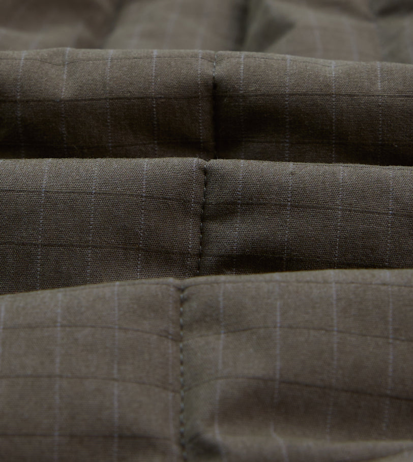 Green Ripstop Quilted Vest