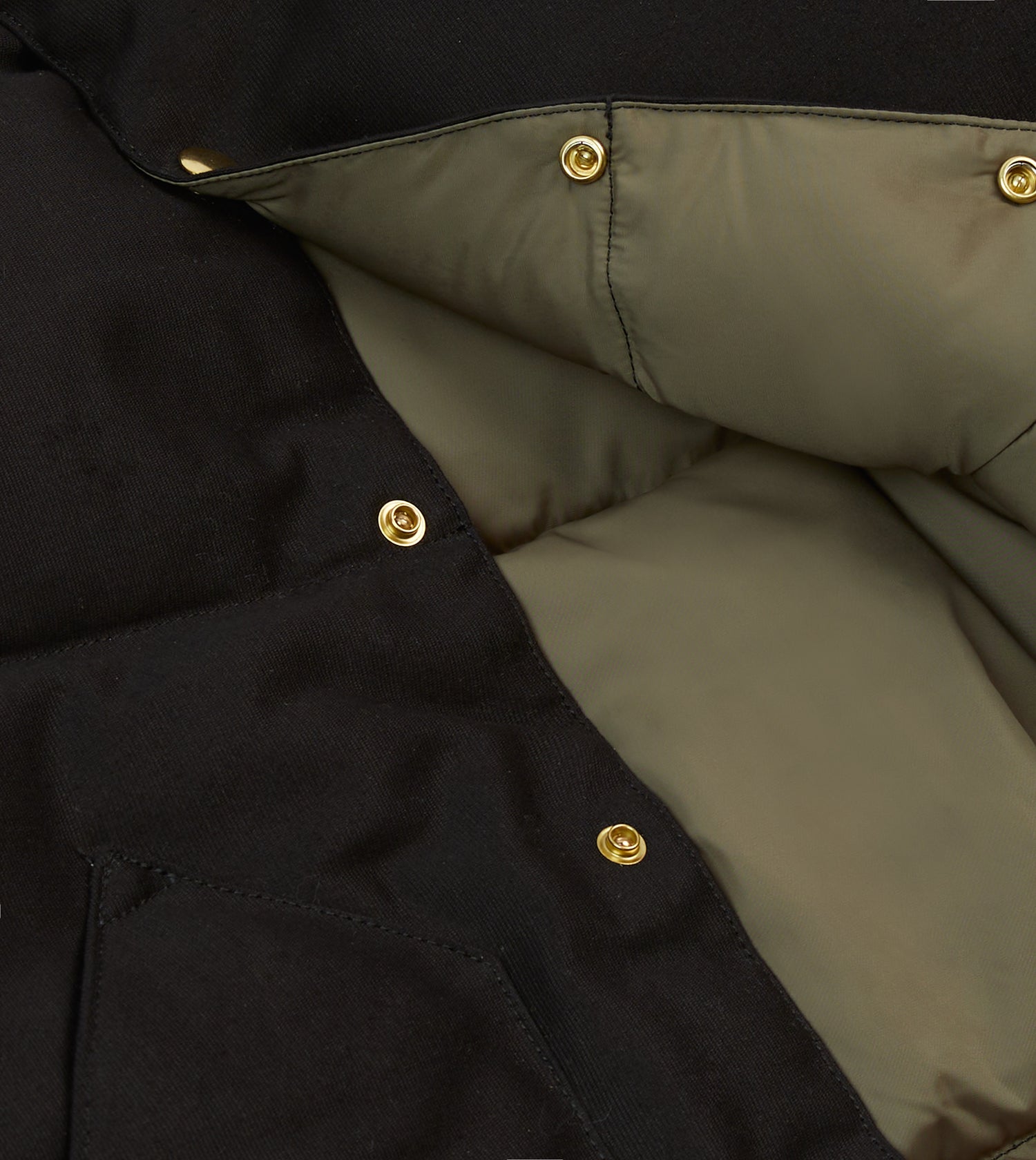 Rocky Mountain Featherbed for Drake's Black Cotton Christy Down Jacket