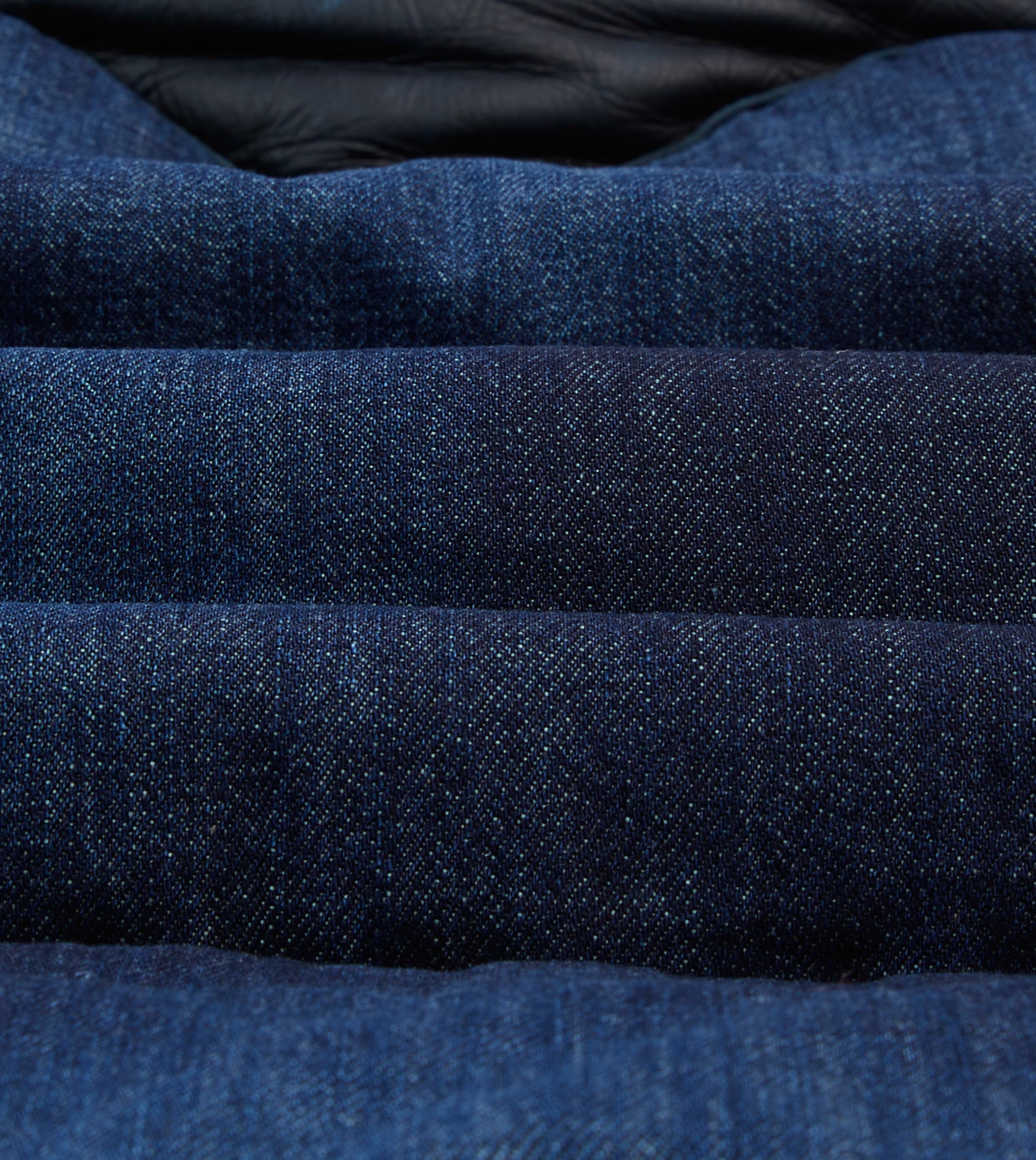 Rocky Mountain Featherbed for Drake's Indigo Denim Christy Down